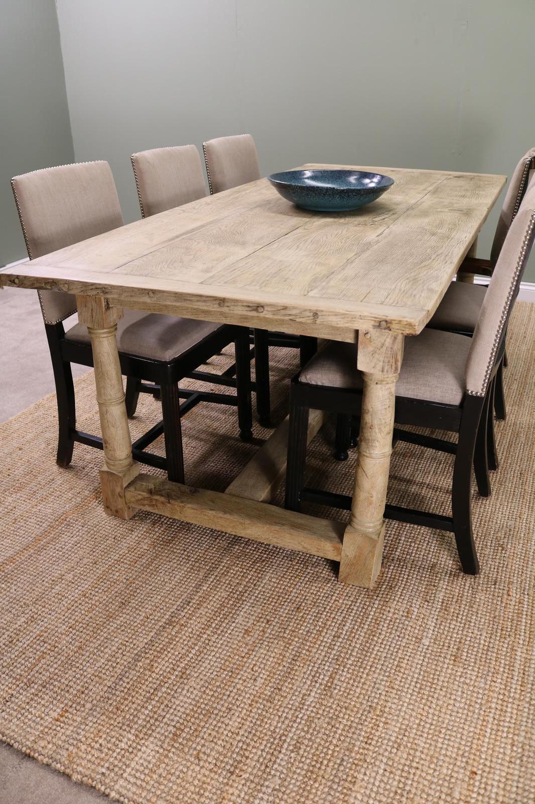 Oak Farmhouse Dining Table (1 of 17) Oak Farmhouse Dining Table (1 of 17)