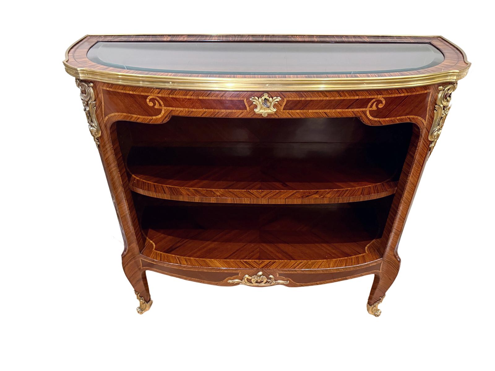 Late 19th Century Open Bookcase - main image