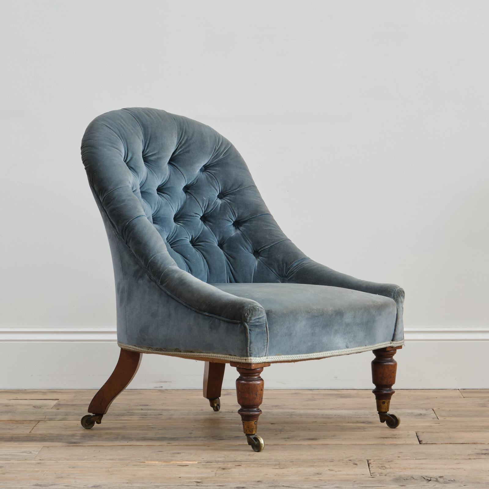 19th Century Slipper Chair in The Manner of Gillows (1 of 8)