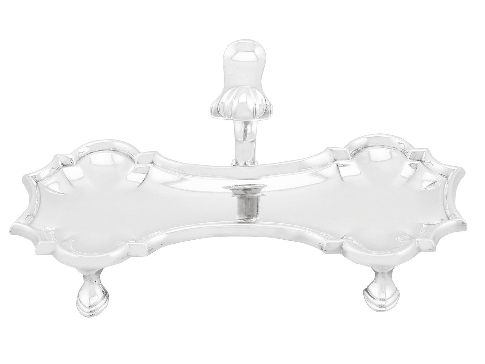 Sterling Silver Snuffer Tray by John Cafe 1742 (1 of 12)