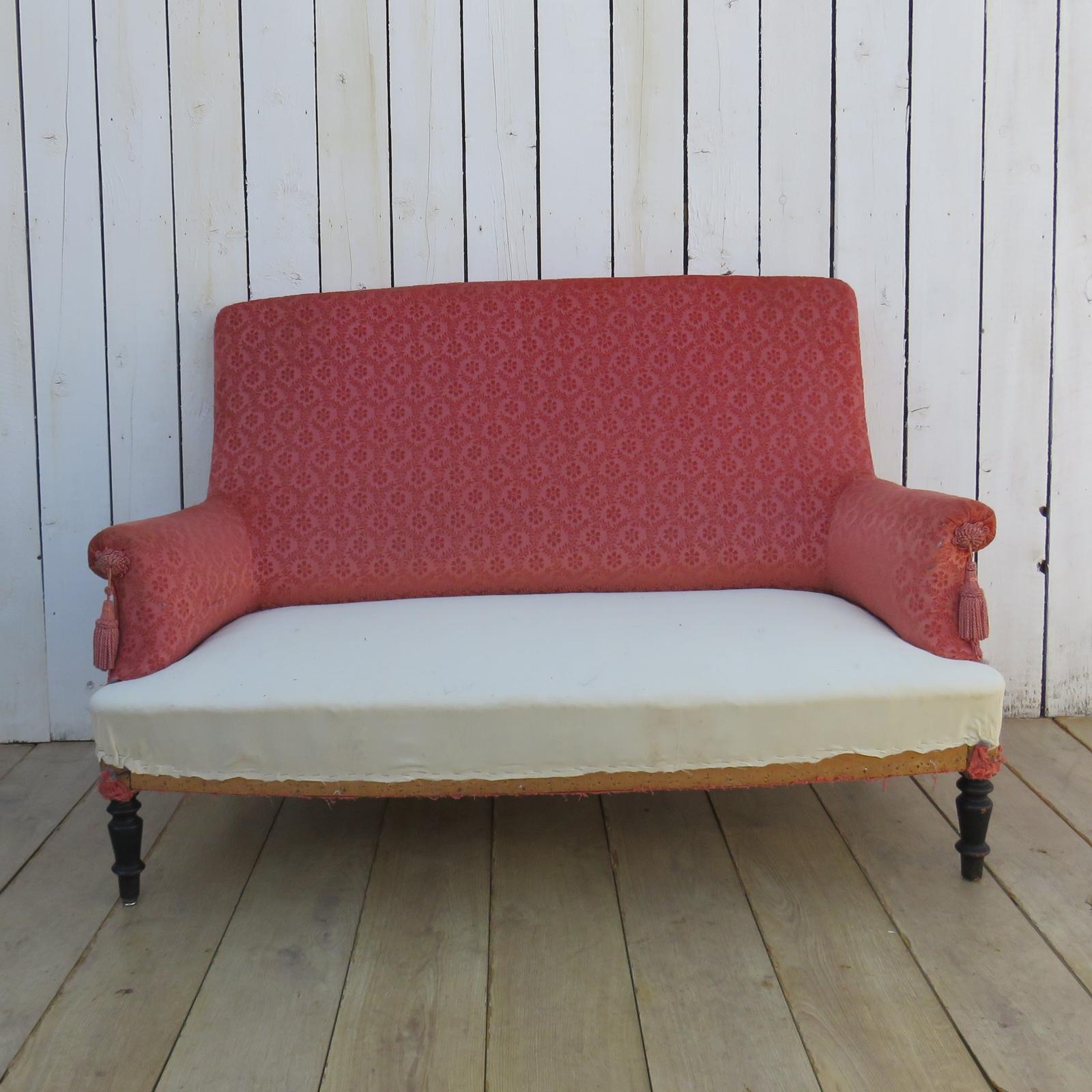 Antique French Napoleon III Sofa (1 of 9) Antique French Napoleon III Sofa (1 of 9)