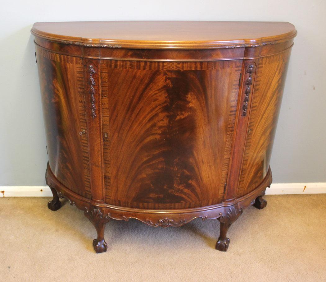 Antique Mahogany Demi Lune Sideboard (1 of 13) Antique Mahogany Demi Lune Sideboard (1 of 13)