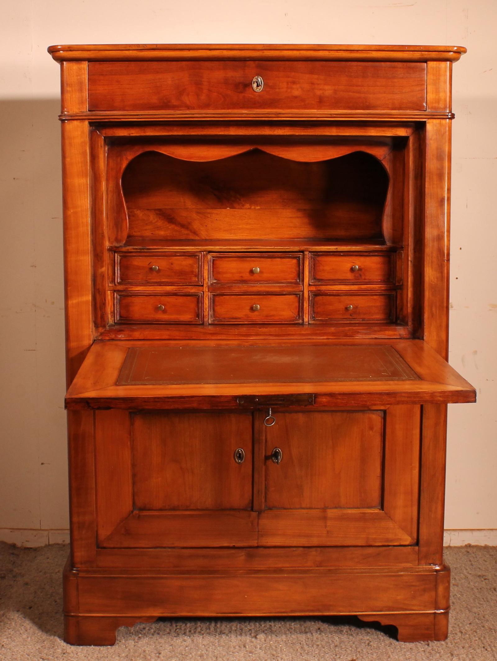 Cherrywood Secretary From The 19th Century - France (1 of 12)