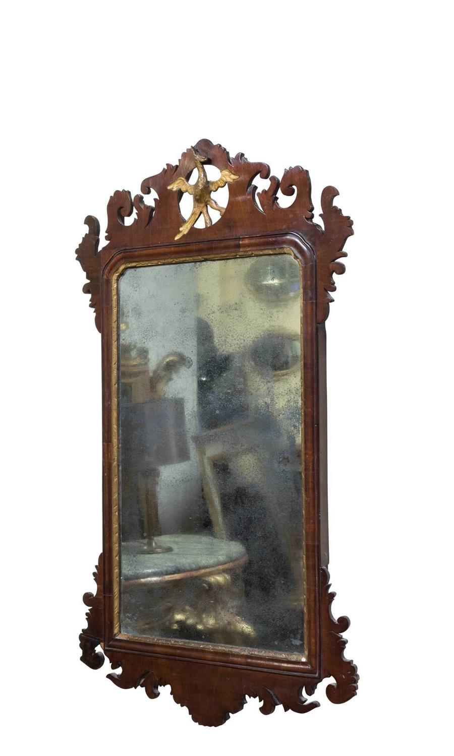 George III Mahogany Fretwork Mirror (1 of 1) George III Mahogany Fretwork Mirror (1 of 1)