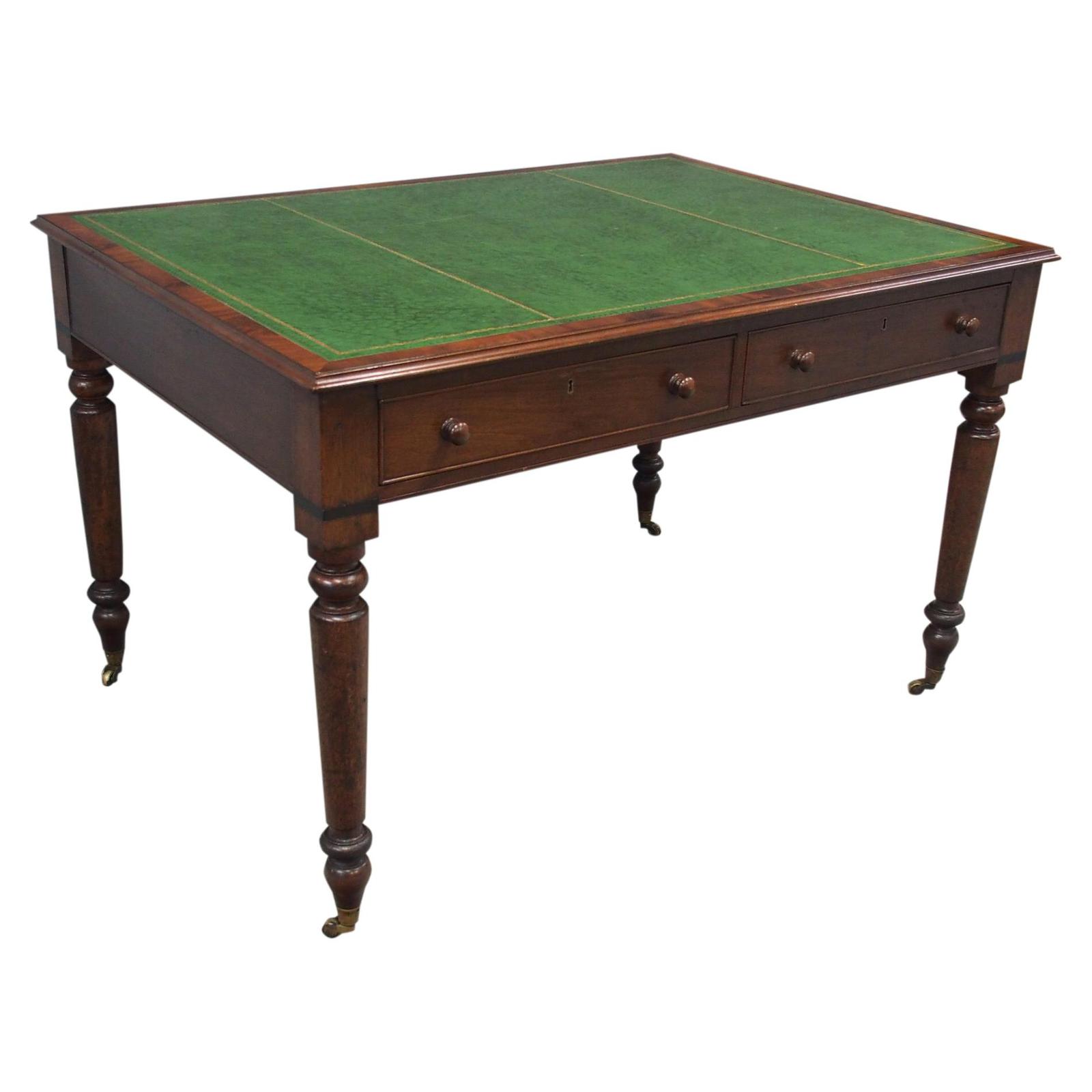 William IV Mahogany Partners Writing Table (1 of 9) William IV Mahogany Partners Writing Table (1 of 9)