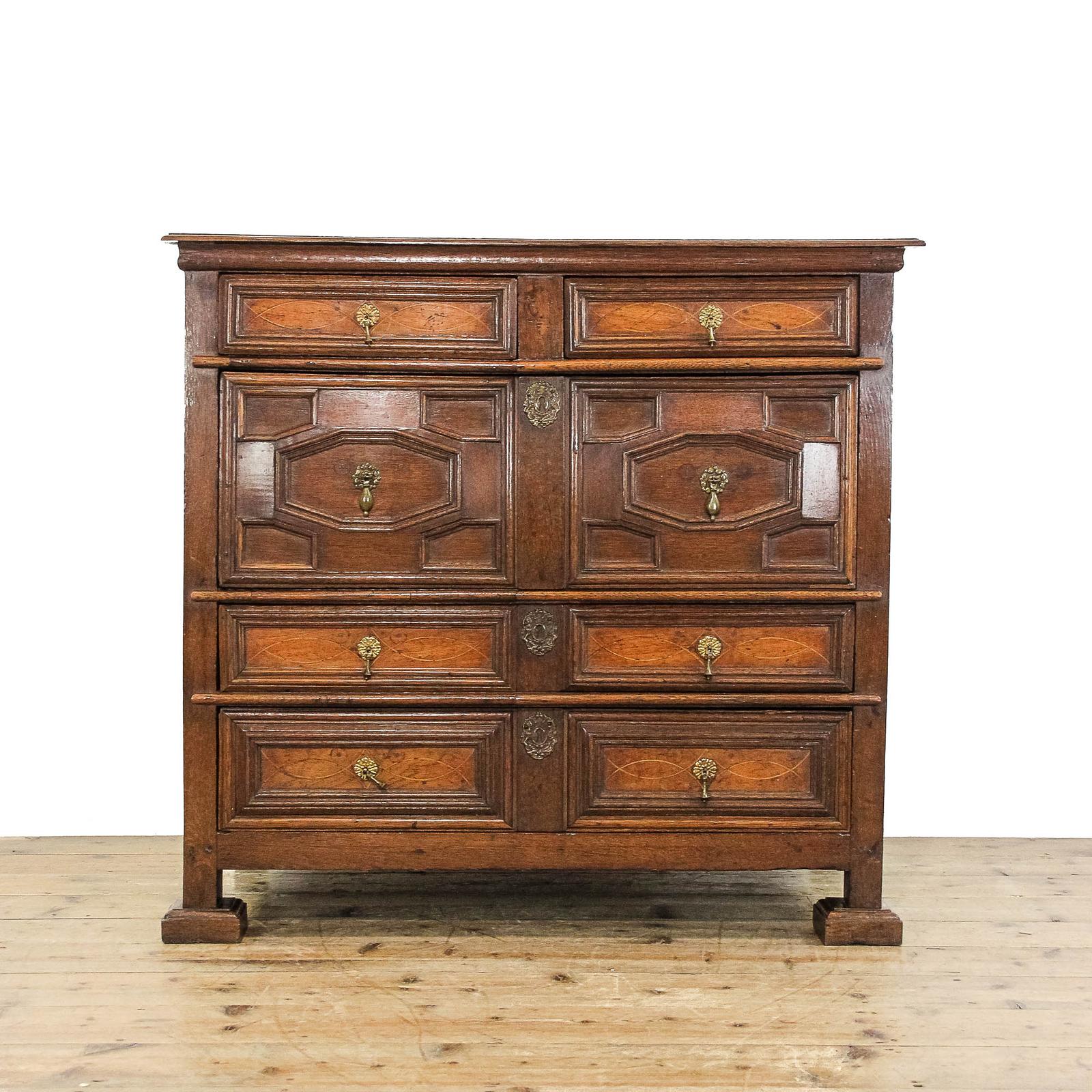 Antique 18th Century Walnut Chest of Drawers (1 of 12)