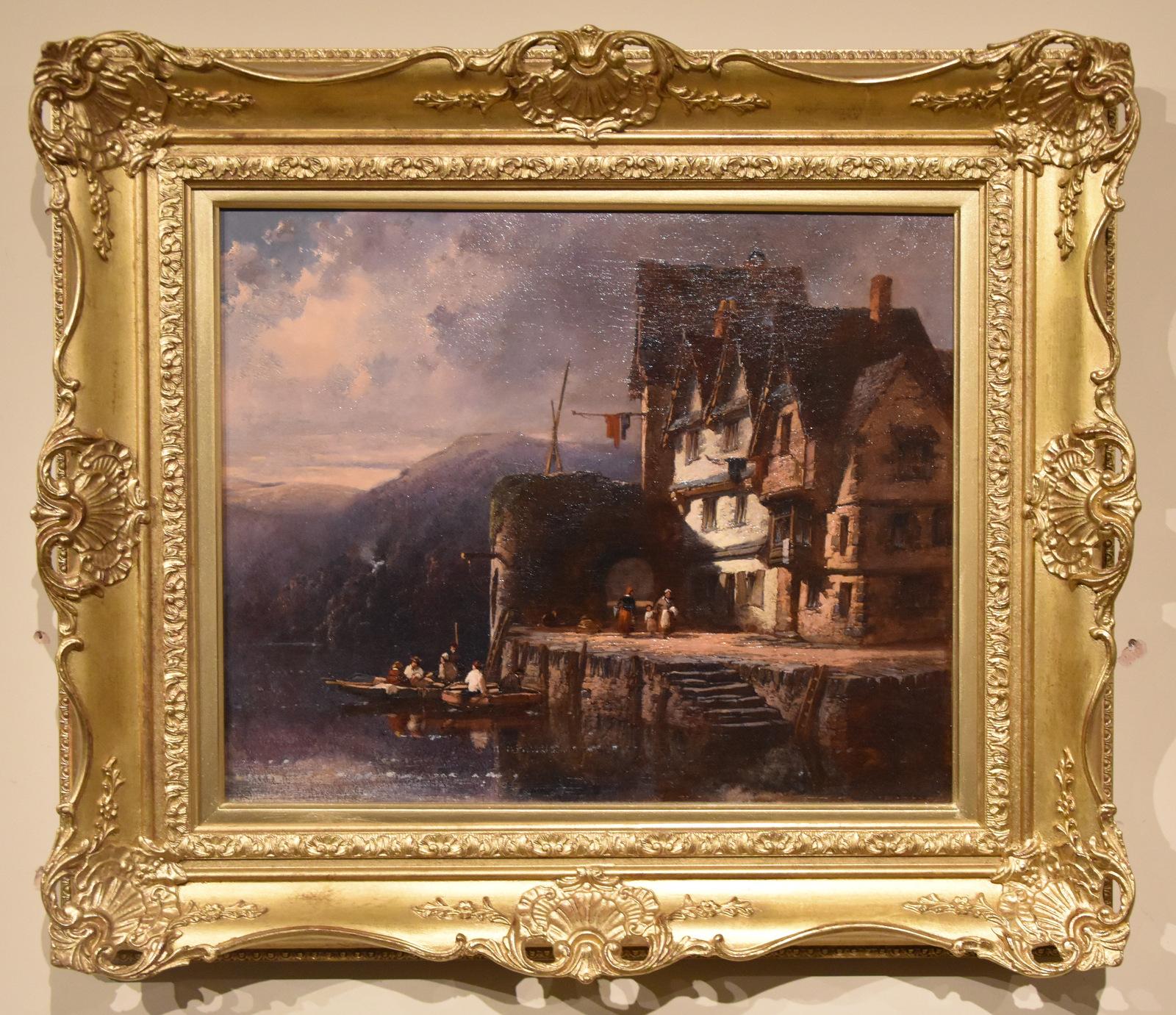 Oil Painting by William Pitt - On the Dart (1 of 6) Oil Painting by William Pitt - On the Dart (1 of 6)