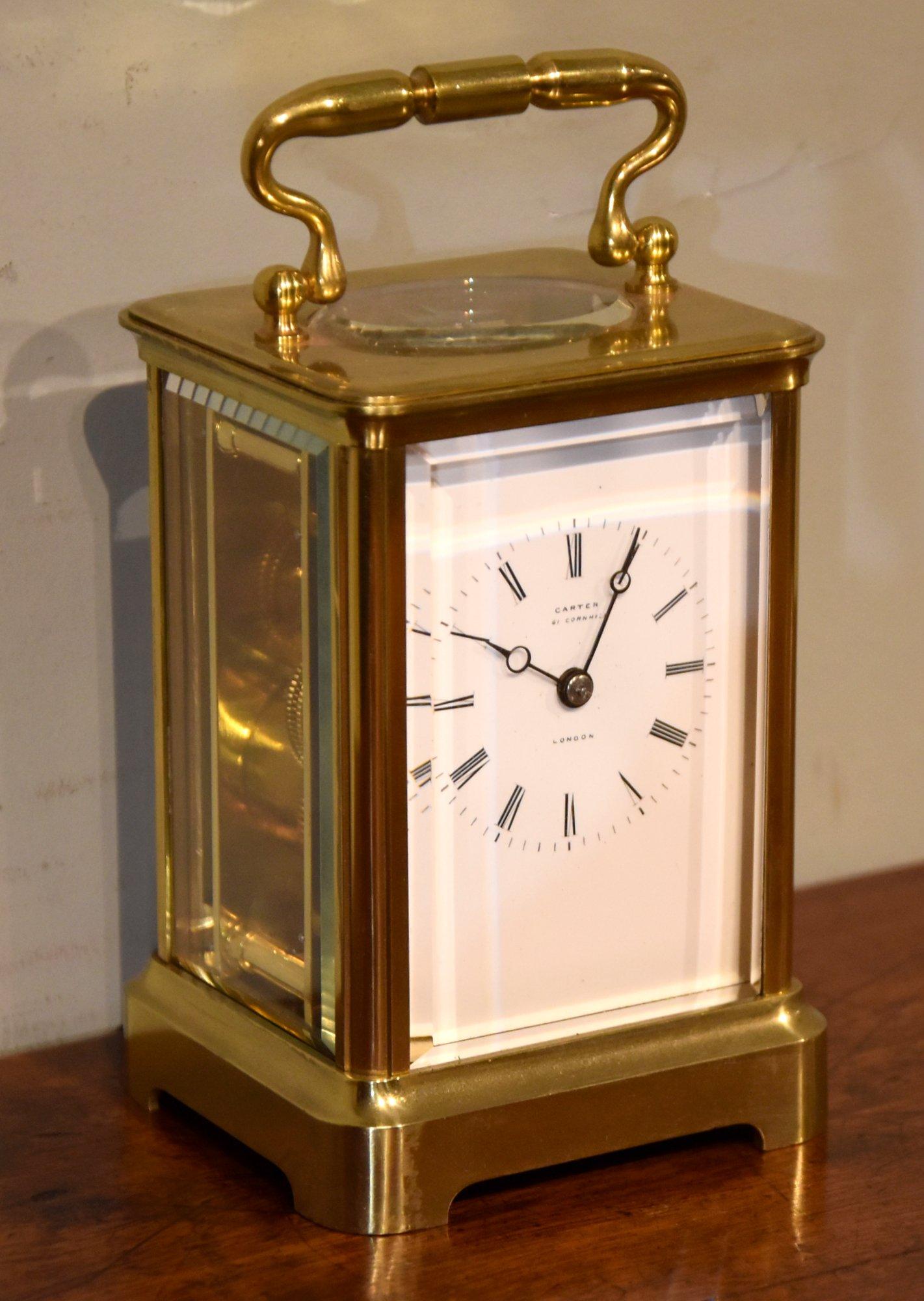 19th Century Carriage Timepiece with Travelling Case (1 of 4)