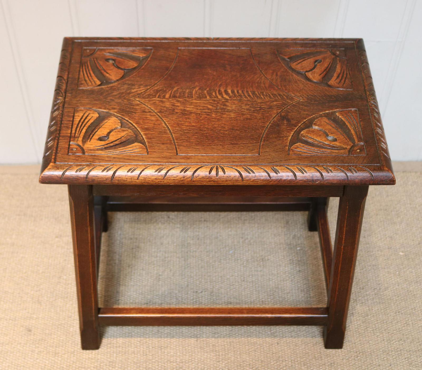 Oak Joint Stool c.1900 (1 of 10) Oak Joint Stool c.1900 (1 of 10)