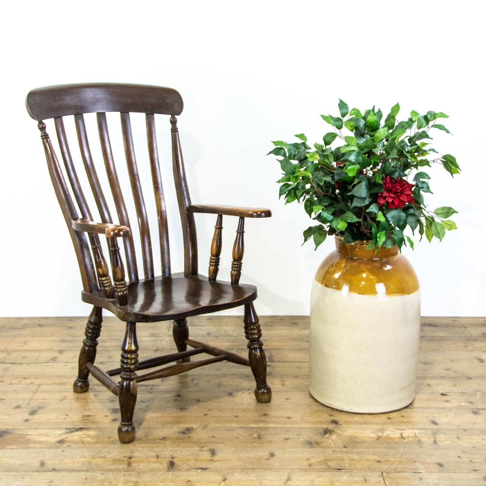 Antique 19th Century Elm Windsor Armchair (1 of 7) Antique 19th Century Elm Windsor Armchair (1 of 7)