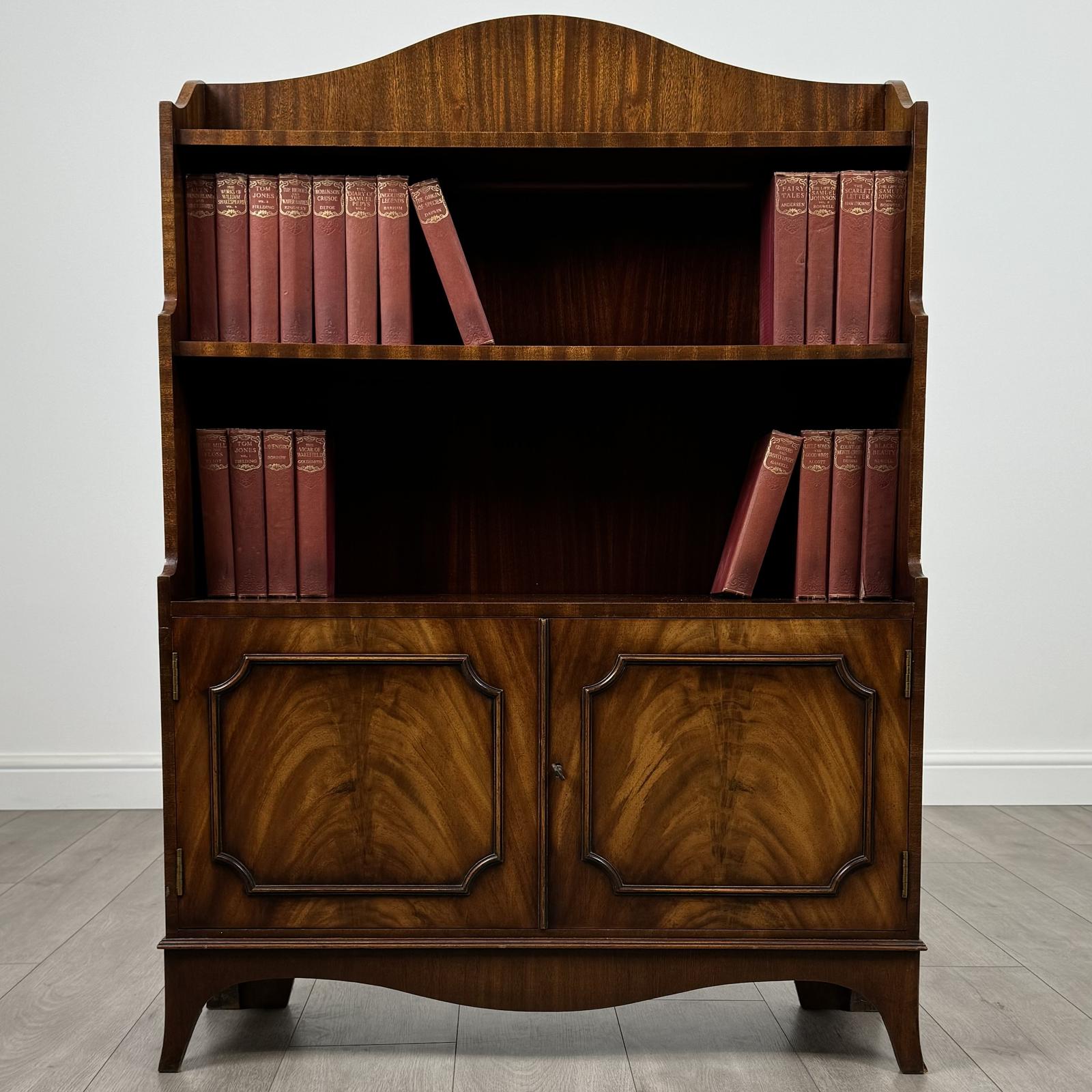Antique 20th Century Bookcase in Mahogany (1 of 12)