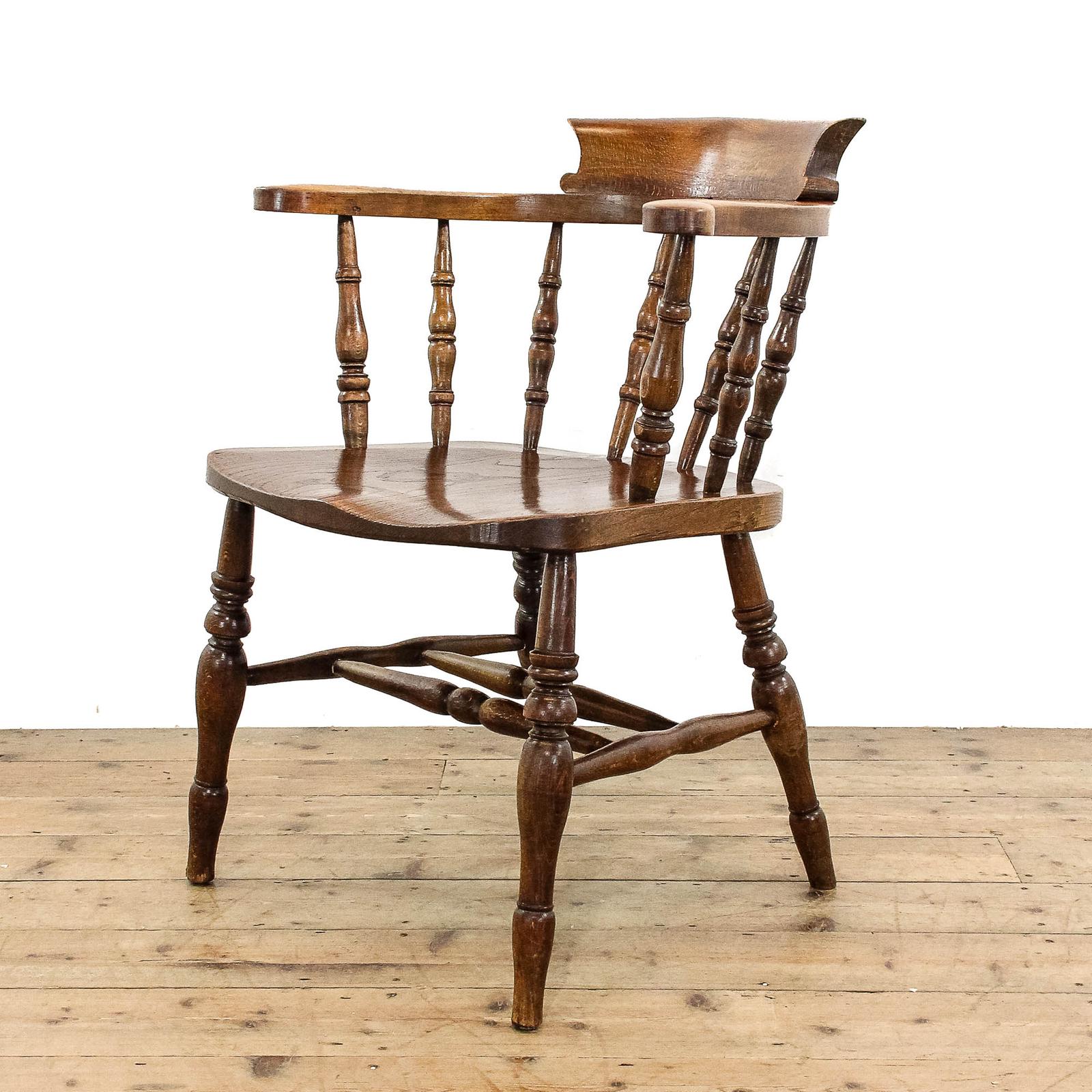 Antique Elm and Ash Captain's Armchair (1 of 8) Antique Elm and Ash Captain's Armchair (1 of 8)