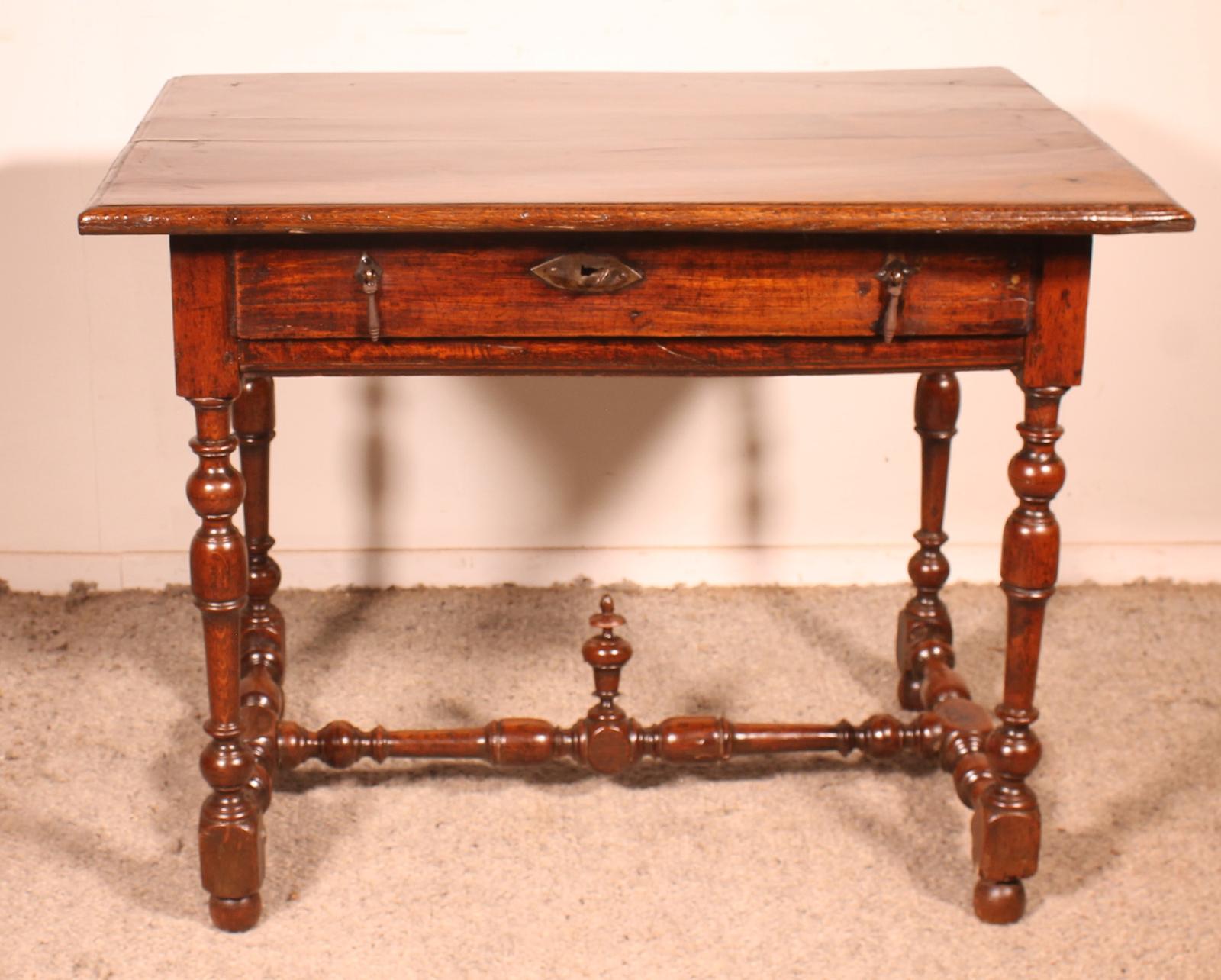 Louis XIII Oak Table - 17th Century (1 of 14)