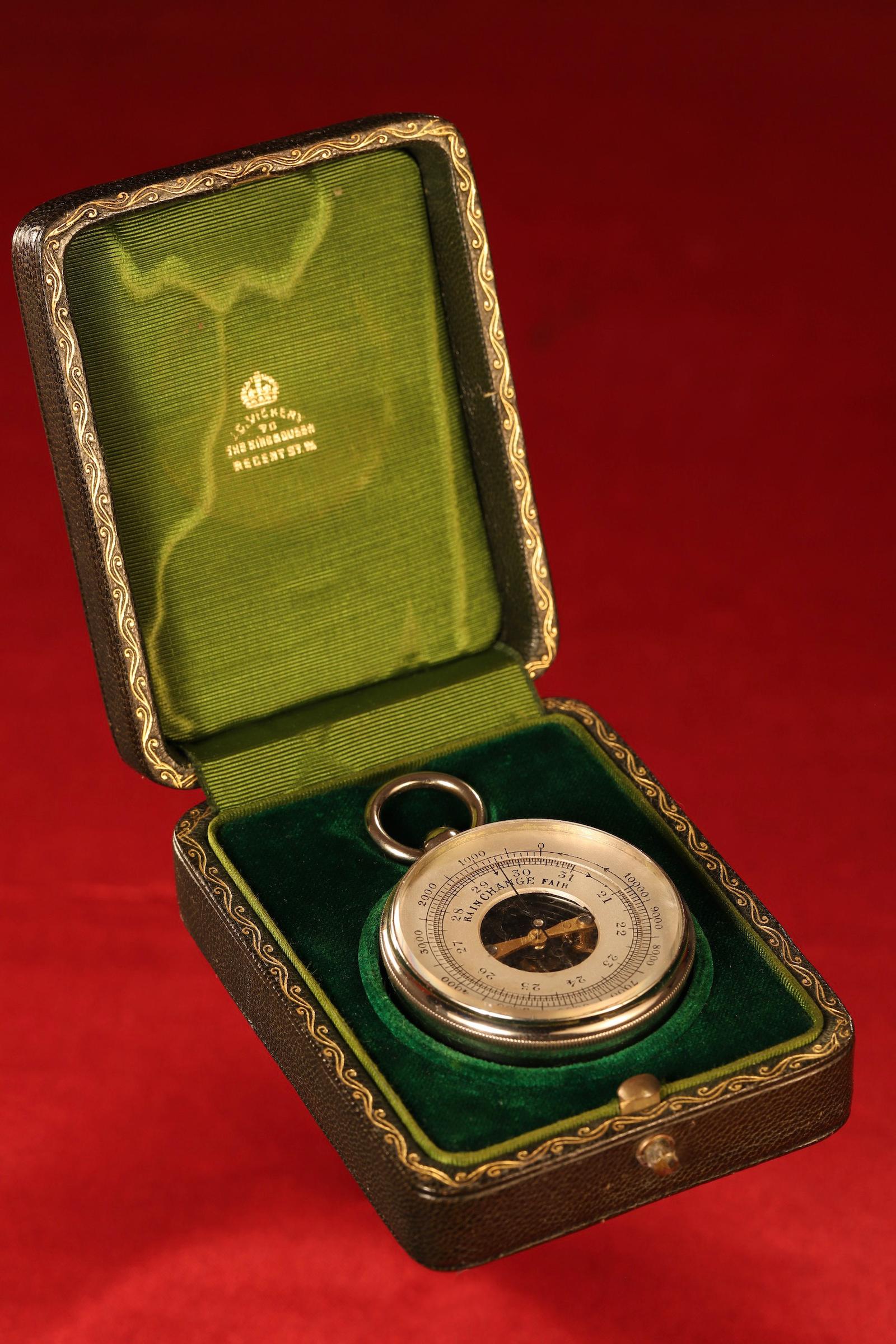 Pocket Barometer Compass Compendium by Maxant c.1900 (1 of 11)