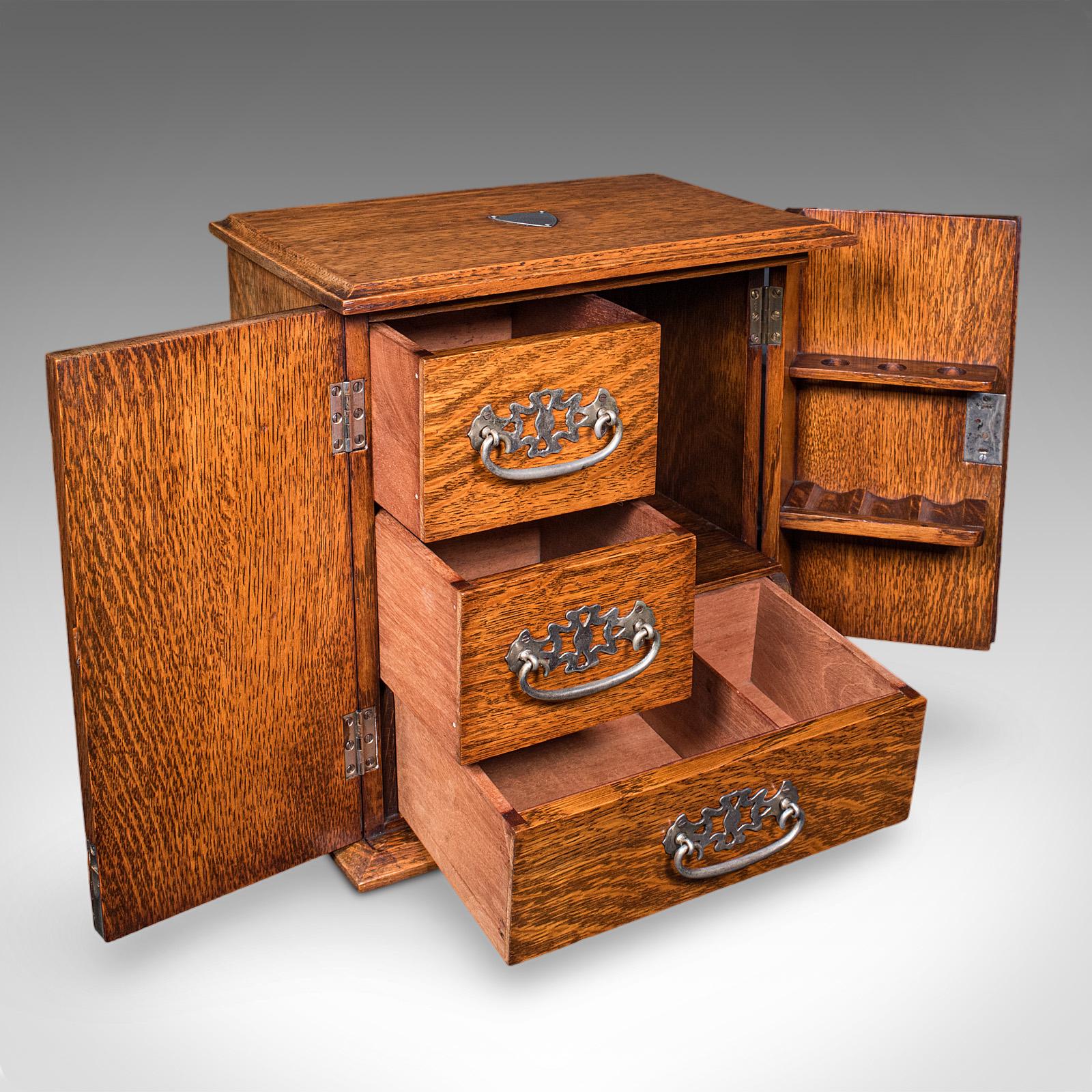 Antique Cambridge Doctor's Smoking Cabinet, English, Smoker's Case, Edwardian (1 of 12) Antique Cambridge Doctor's Smoking Cabinet, English, Smoker's Case, Edwardian (1 of 12)