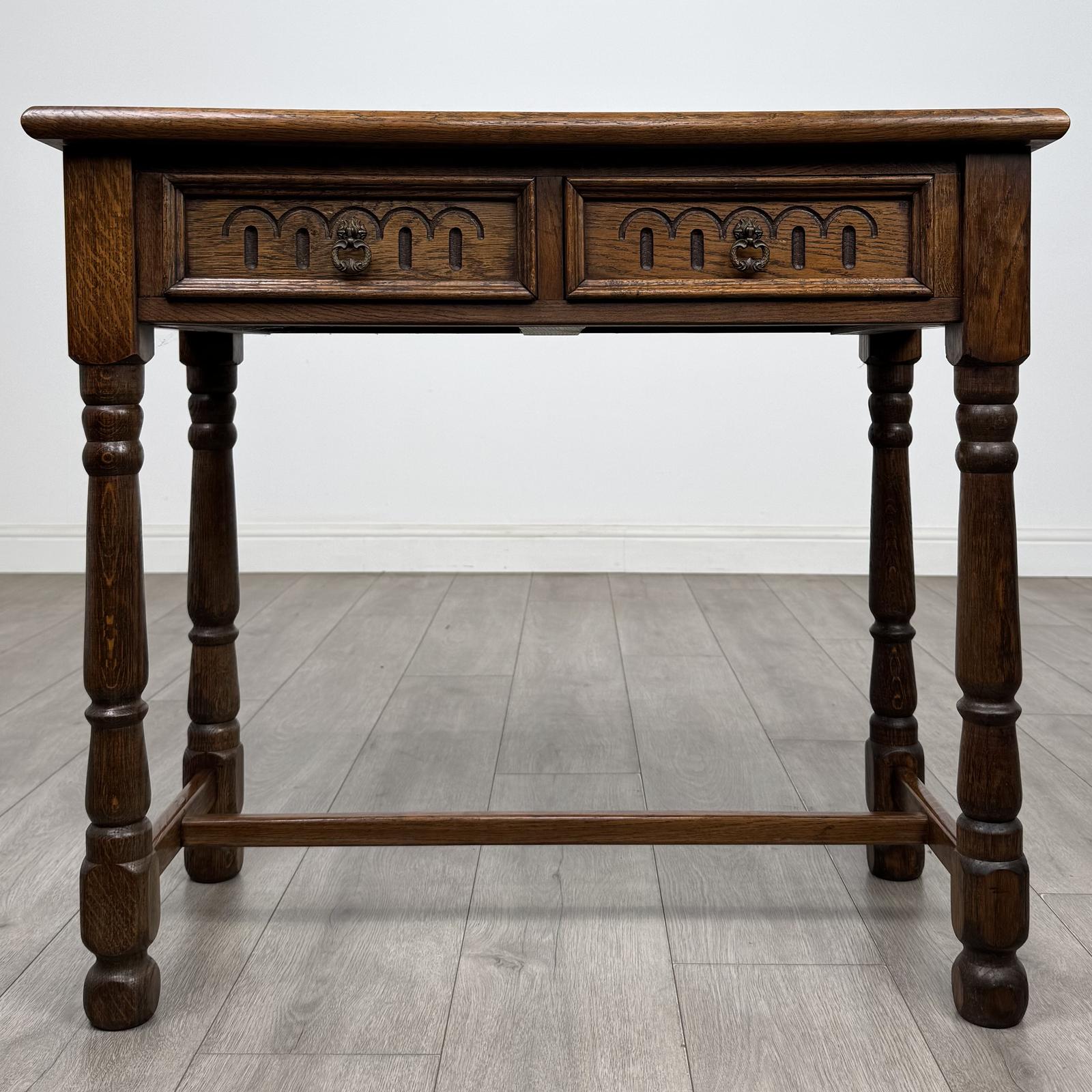 Antique 20th Century Edwardian Side Table In Oak (1 of 11) Antique 20th Century Edwardian Side Table In Oak (1 of 11)