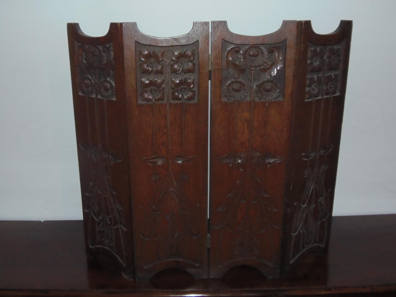 Arts & Crafts Oak Folding Screen (1 of 11)