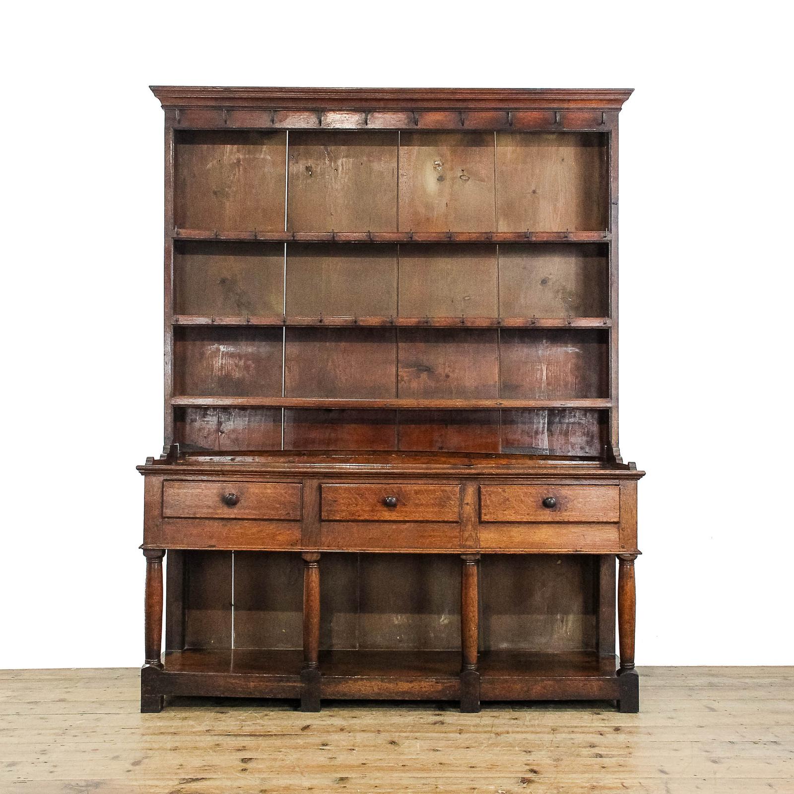Antique 19th Century Oak Dresser (1 of 9)