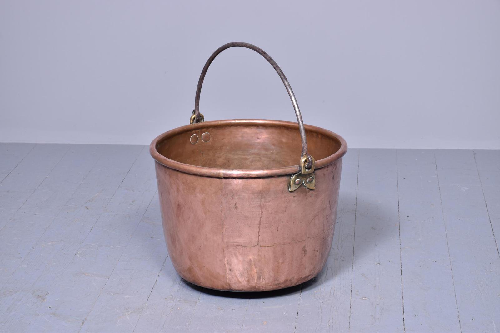 Large Handmade Victorian Copper Log Bin (1 of 5) Large Handmade Victorian Copper Log Bin (1 of 5)