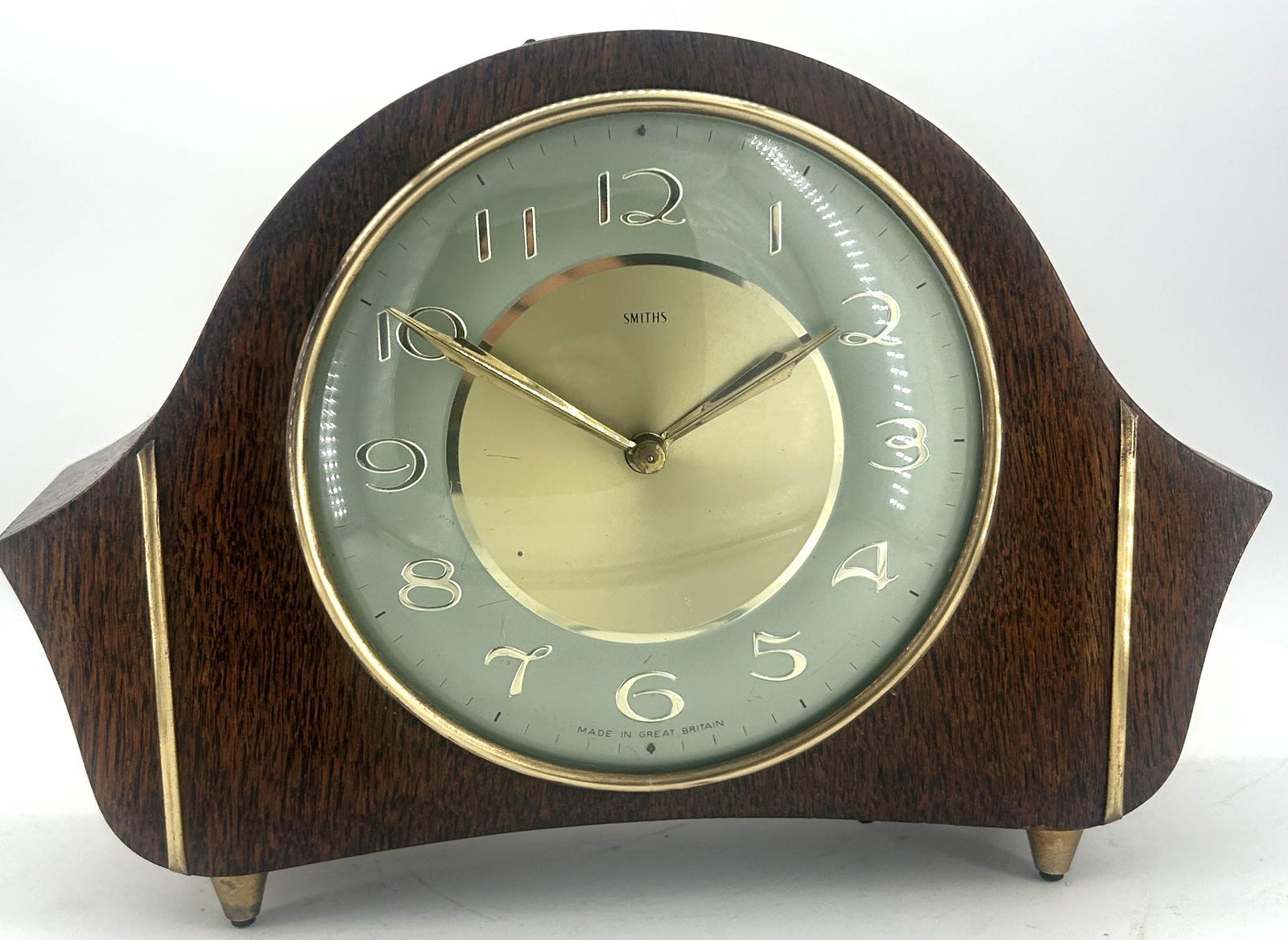 Lovely Retro Smiths Art Deco Mantle Clock - Ca 1940 (1 of 10)