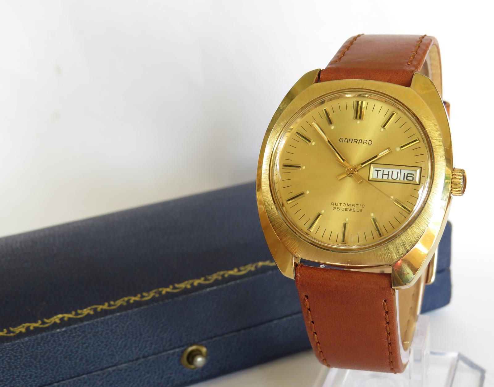 Watch: Gents 1970s Boxed Garrard Wrist Watch (1 of 5)