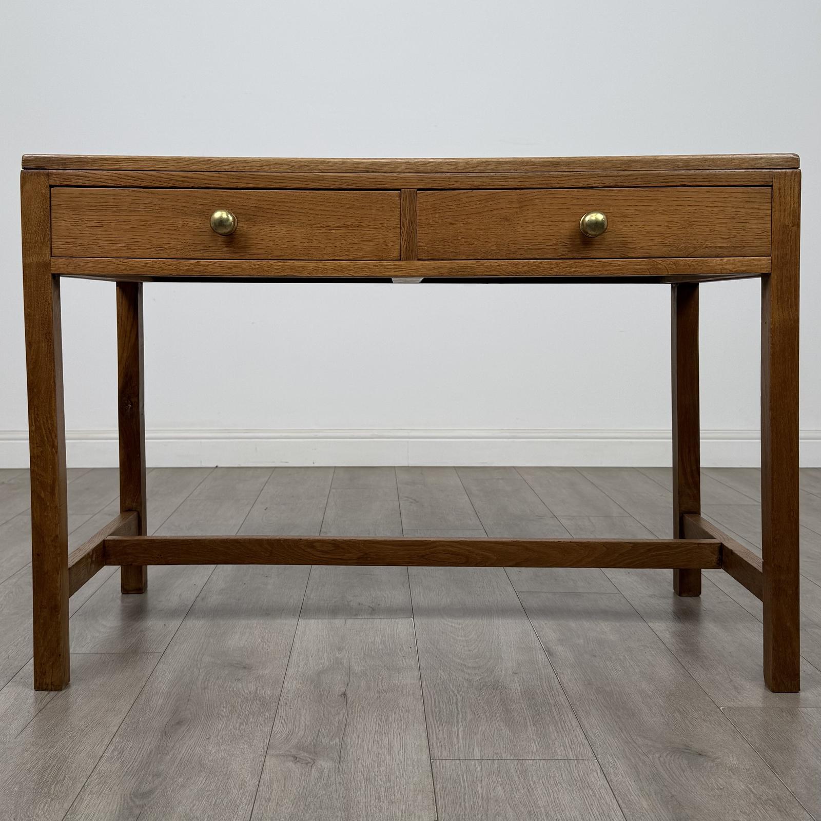 Antique 20th Century Heals Style Writing Table in Golden Oak (1 of 11) Antique 20th Century Heals Style Writing Table in Golden Oak (1 of 11)