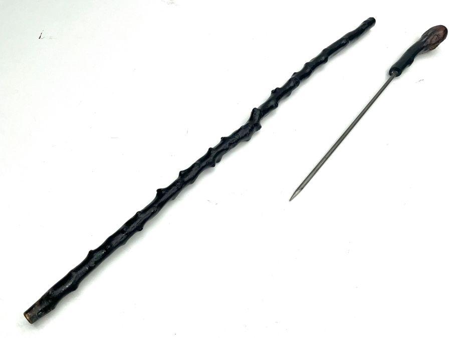 Irish Blackthorn Walking/Hunting Stick (1 of 19)