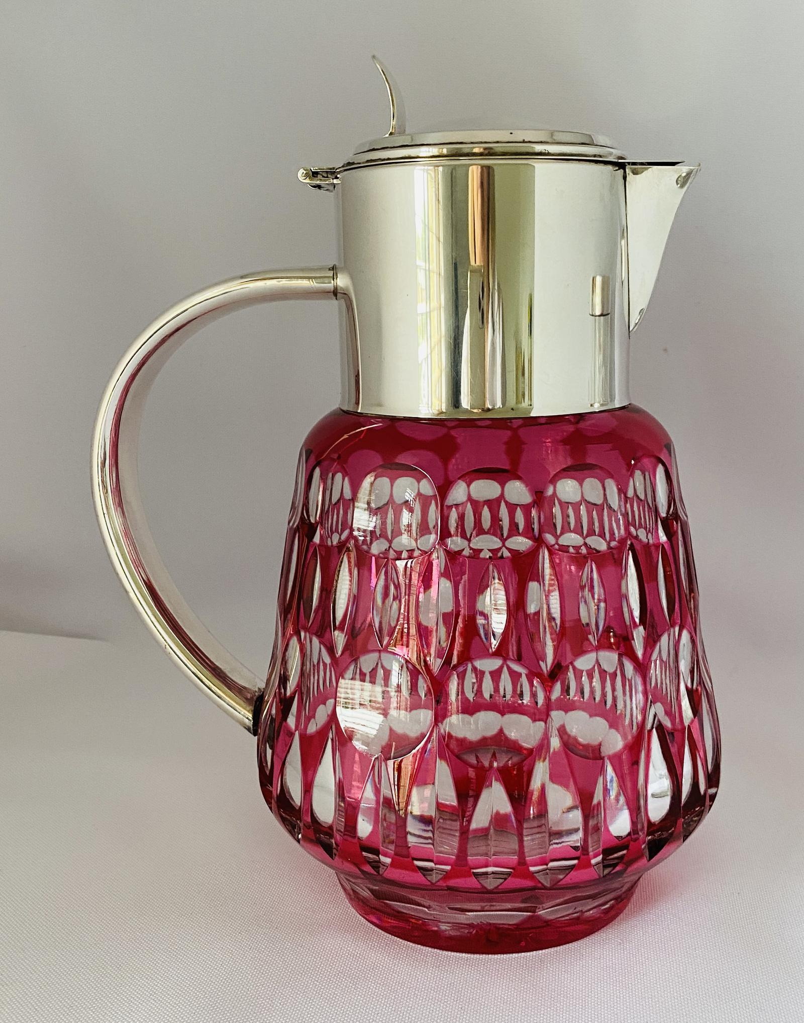 Ruby Water Lemonade Jug c.1930 (1 of 10) Ruby Water Lemonade Jug c.1930 (1 of 10)