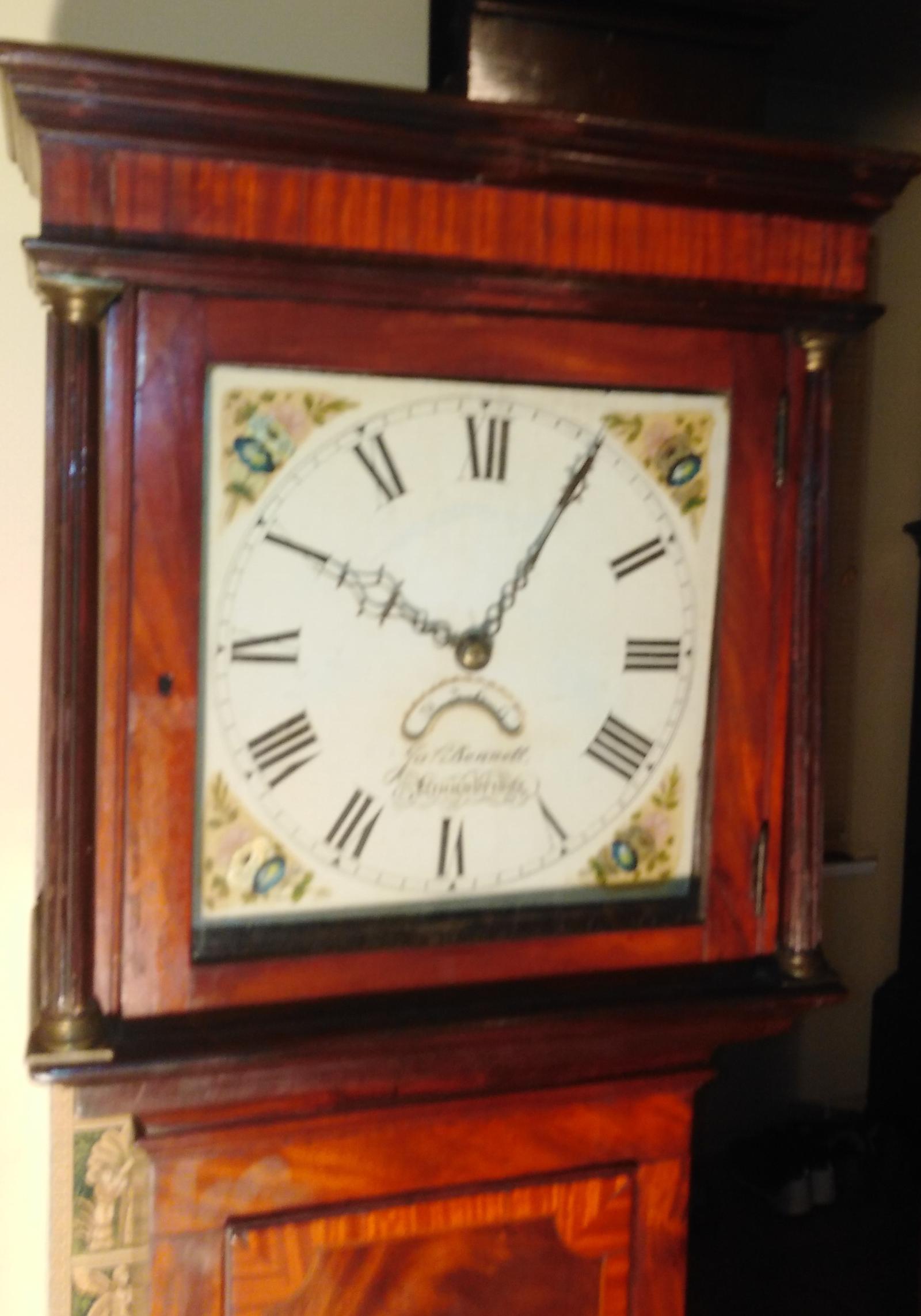 Mahogany 'Kingsbridge' Longcase Clock (1 of 5)