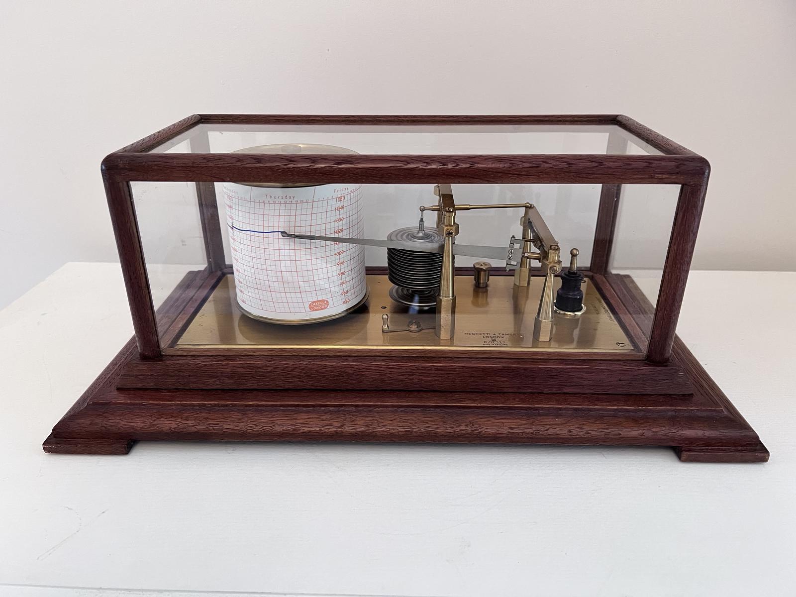 Unusual Negretti & Zambra Regency Barograph (1 of 5)