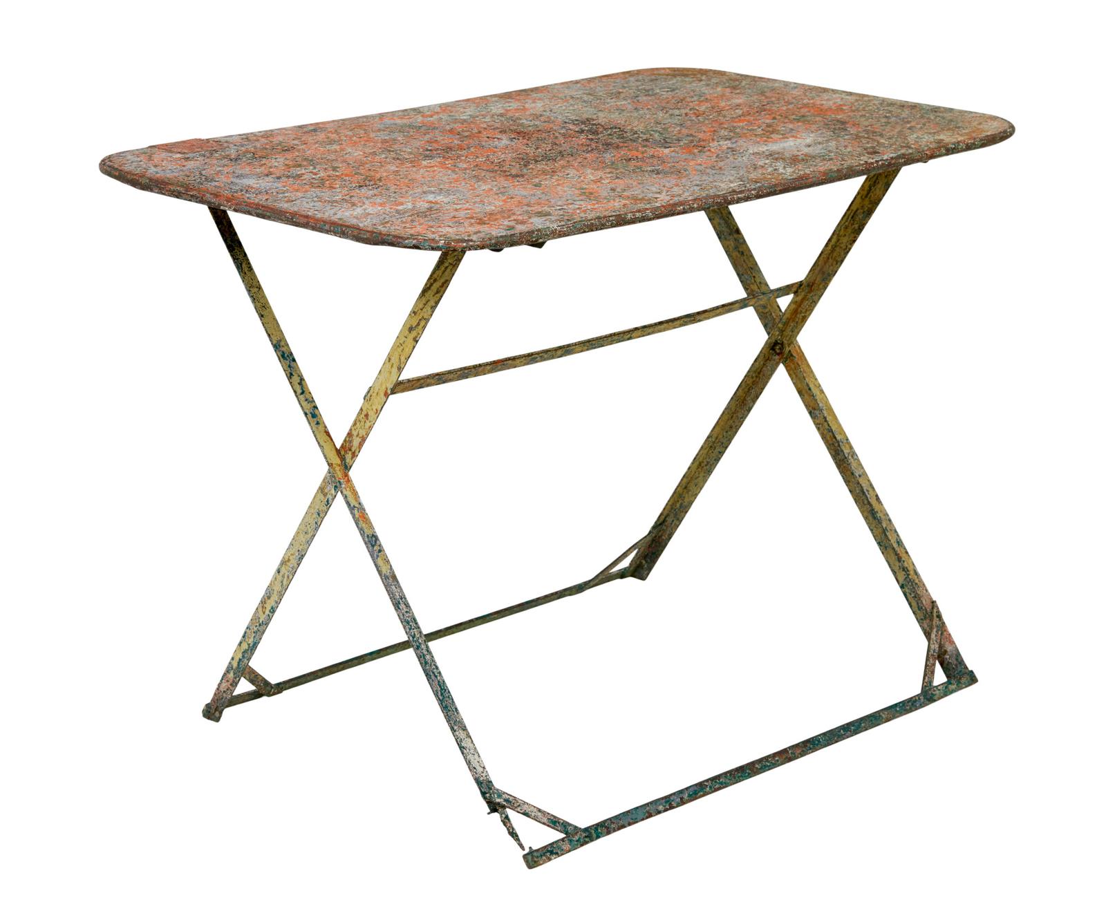 Early 20th Century Folding Garden Table (1 of 8)