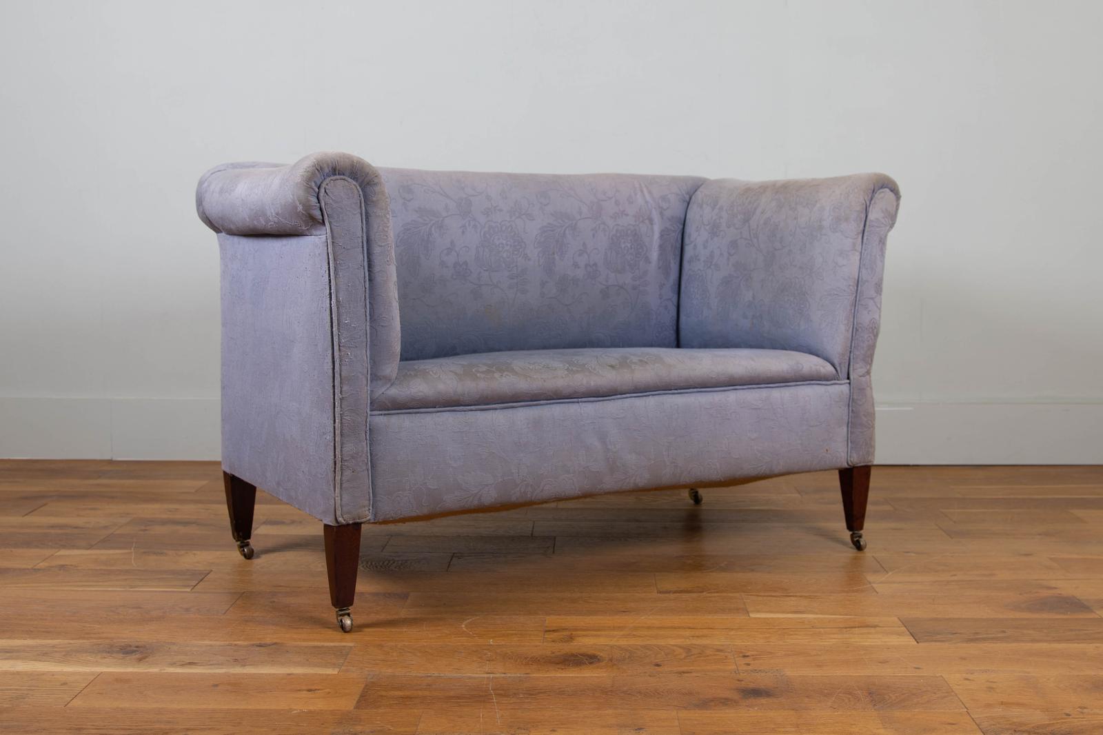 Delightful Little Early Edwardian Sofa c.1905 – Reupholstery an Option (1 of 10) Delightful Little Early Edwardian Sofa c.1905 – Reupholstery an Option (1 of 10)