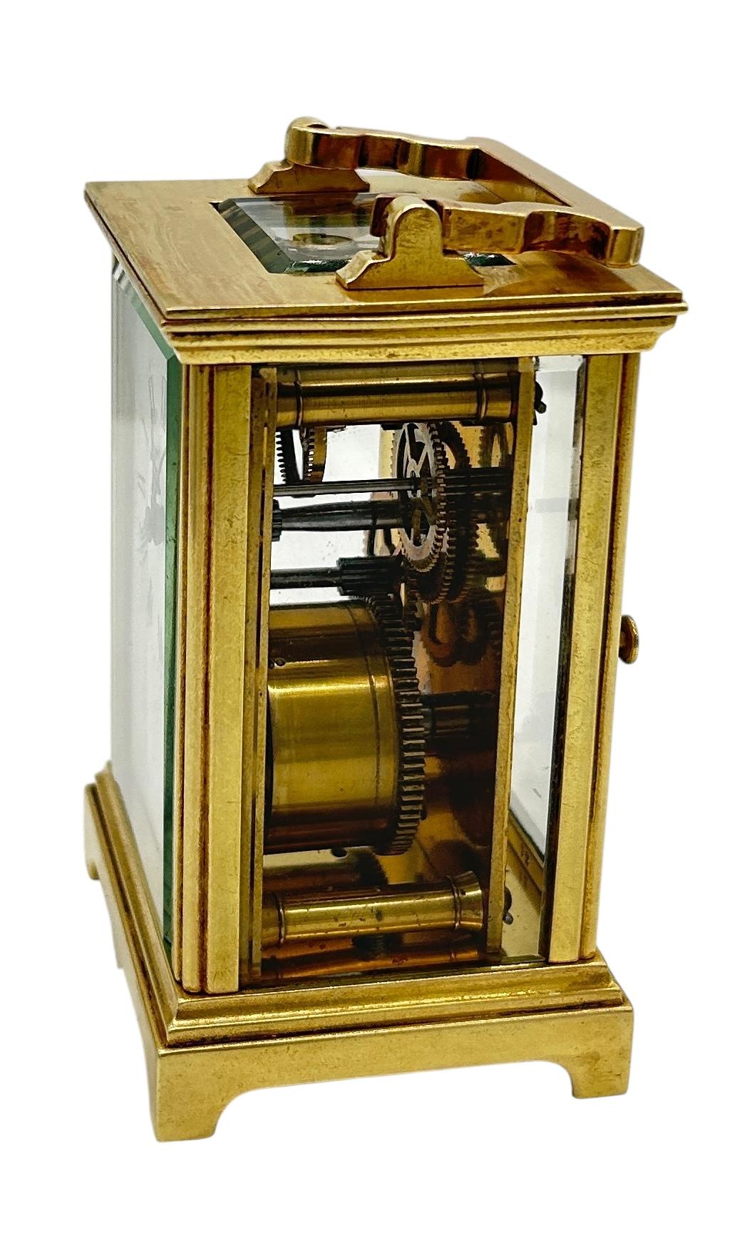 Beautiful Antique French Carriage Clock ca.1900 (1 of 11)