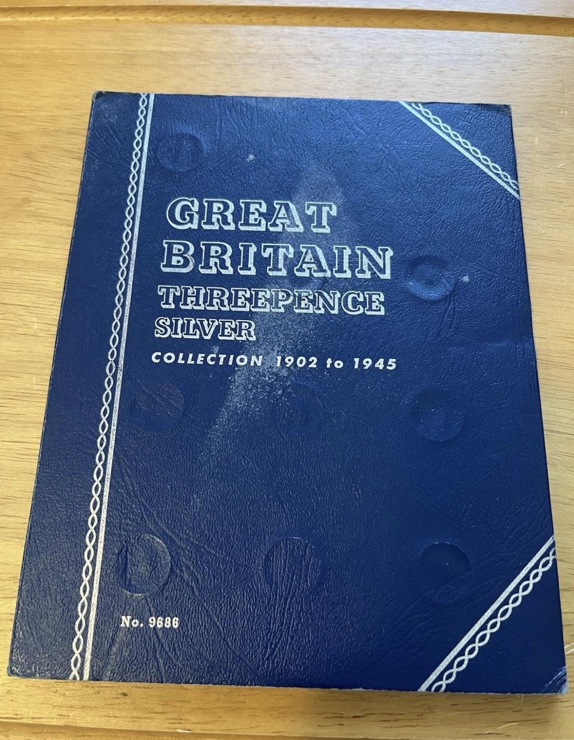 Great Britain Threepence Silver Collection 1902-1945 (1 of 4)