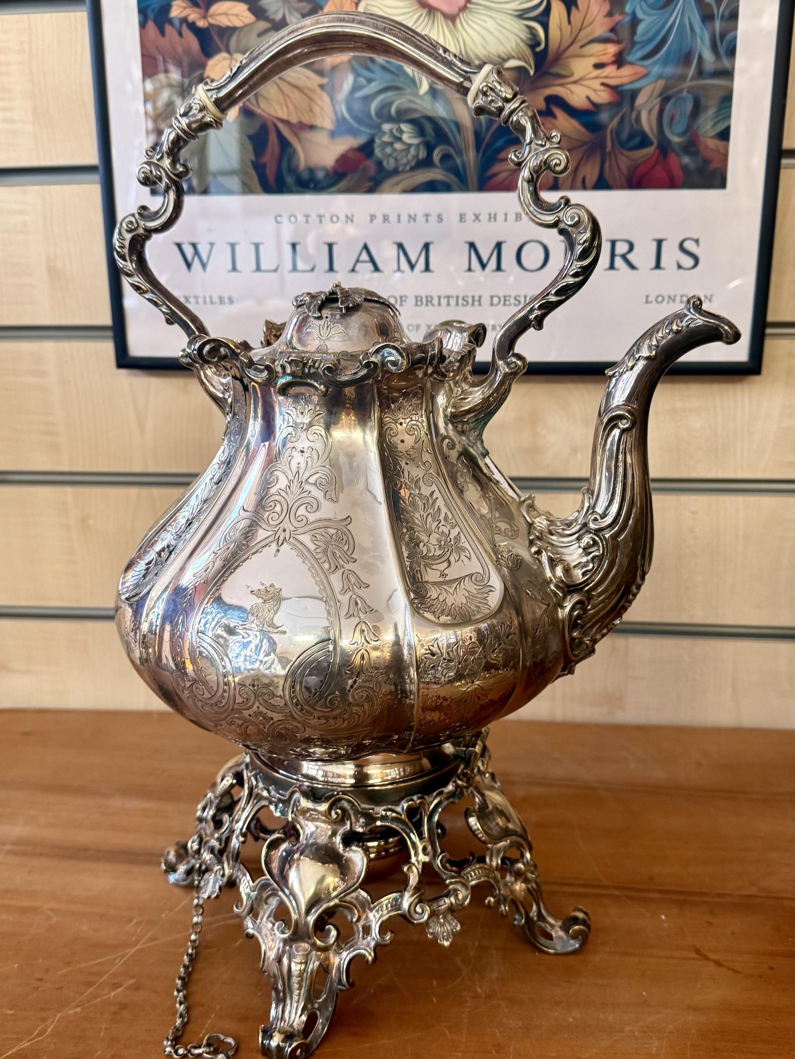 Early 19th Century Sheffield Plate Spirit Kettle 1811 (1 of 1)