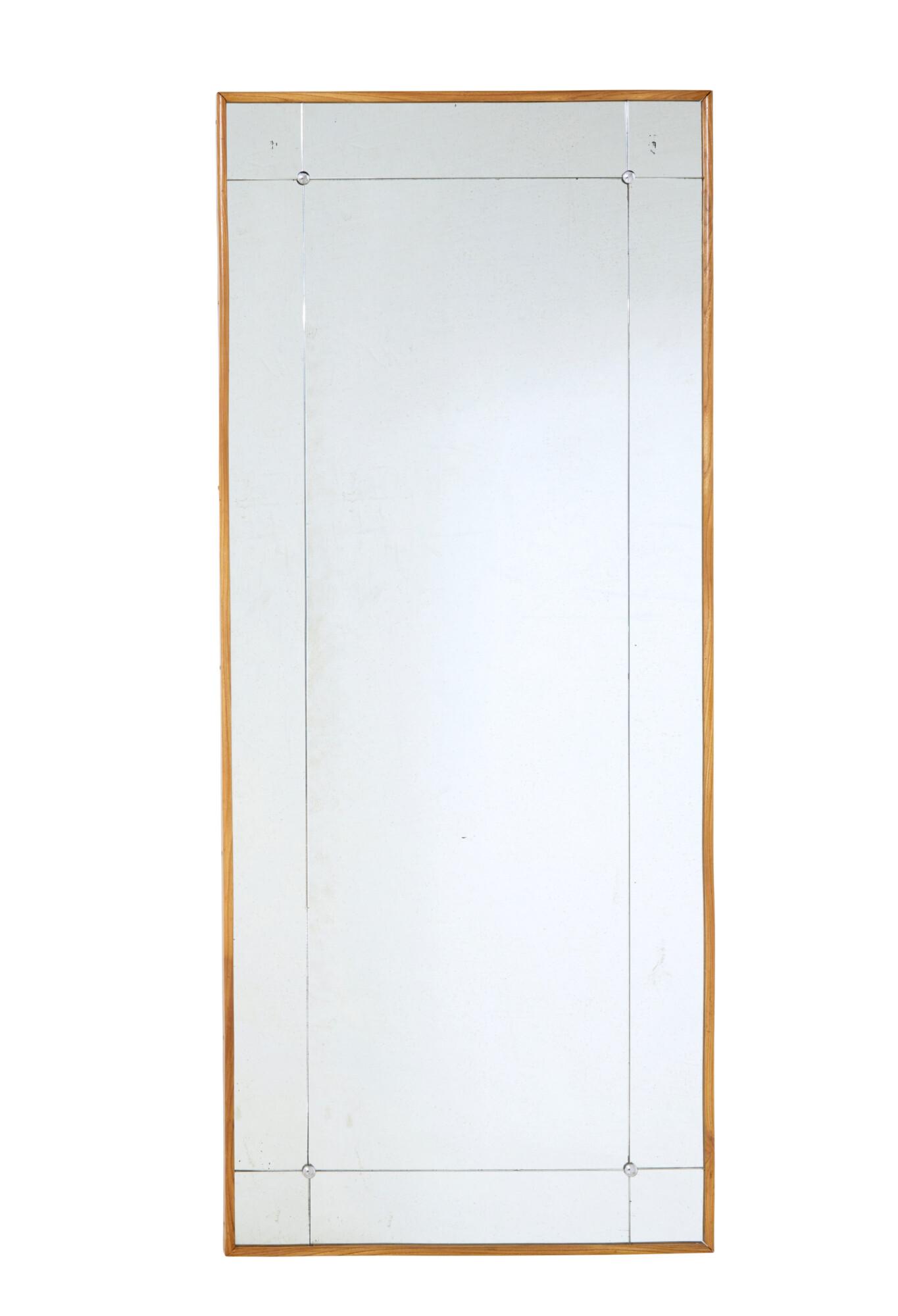 Tall Mid Century Swedish Harlequin Wall Mirror (1 of 5)