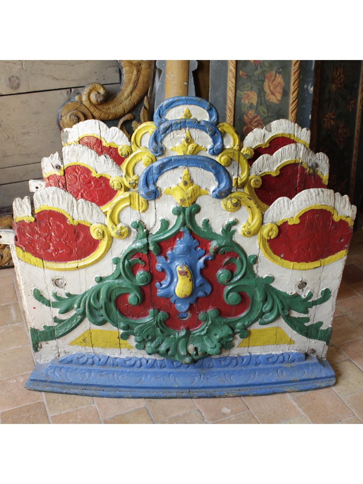 19th Century Carved French Carousel Domes -2 Available (price Each) (1 of 7)