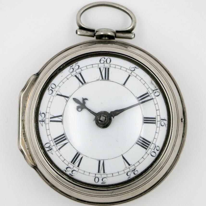 Antique Silver Pocket Watch London 1782 (1 of 9)