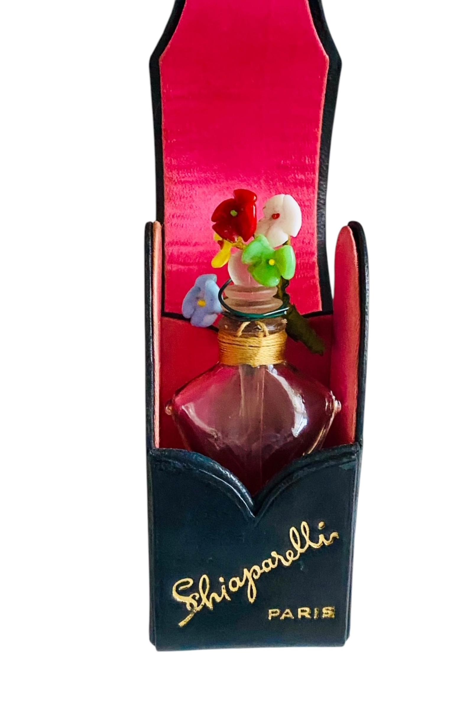 Rare Vintage Art Deco Schiaparelli Shocking Figural Tailor's Dummy Perfume Scent Bottle in Leather Travel Case c.1940 (1 of 8) Rare Vintage Art Deco Schiaparelli Shocking Figural Tailor's Dummy Perfume Scent Bottle in Leather Travel Case c.1940 (1 of 8)