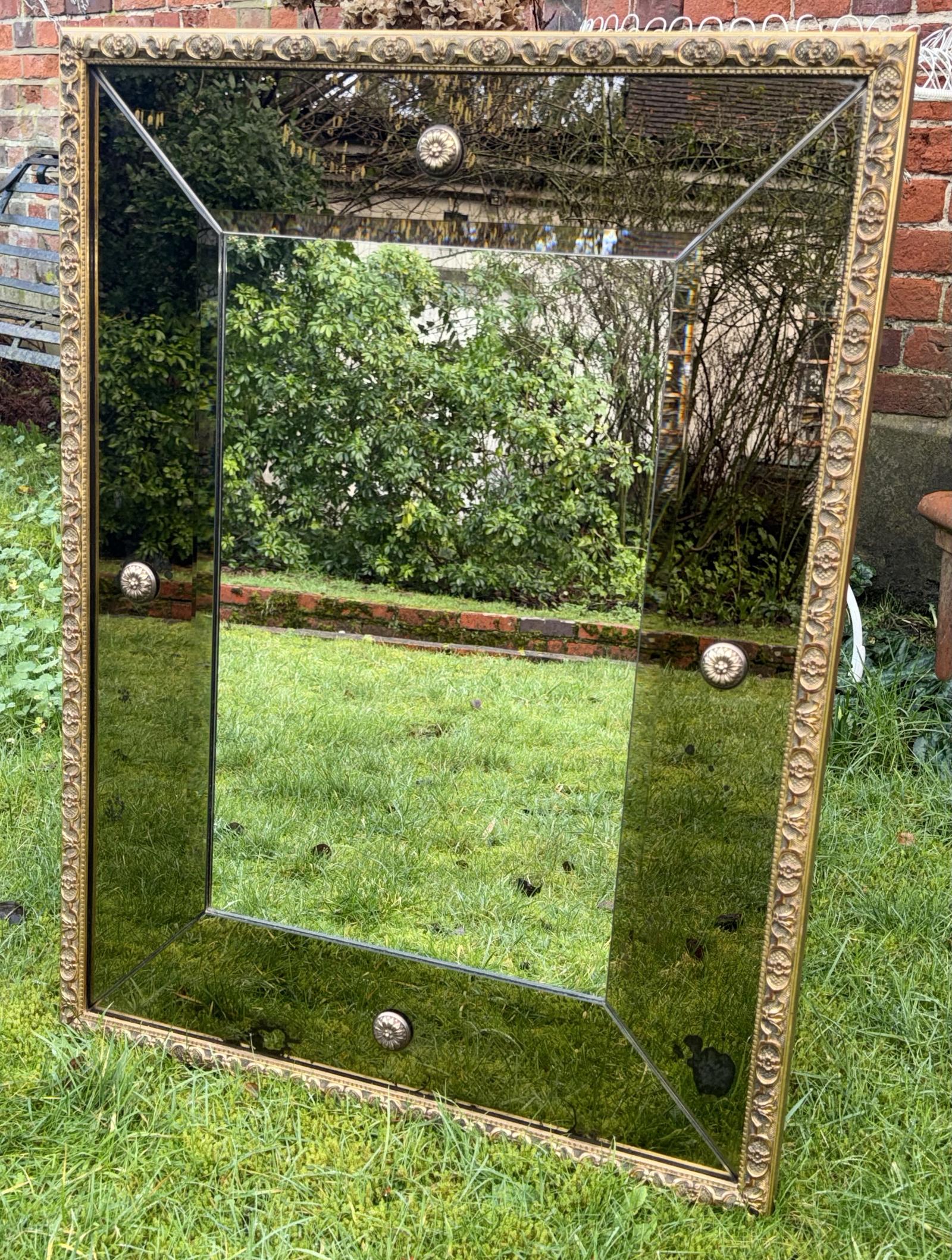 Mid Century Cushion Mirror (1 of 3) Mid Century Cushion Mirror (1 of 3)