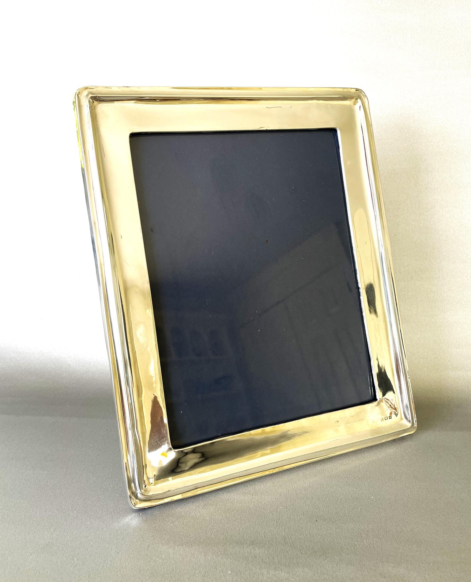Large Edwardian Silver Photo Frame (1 of 7)