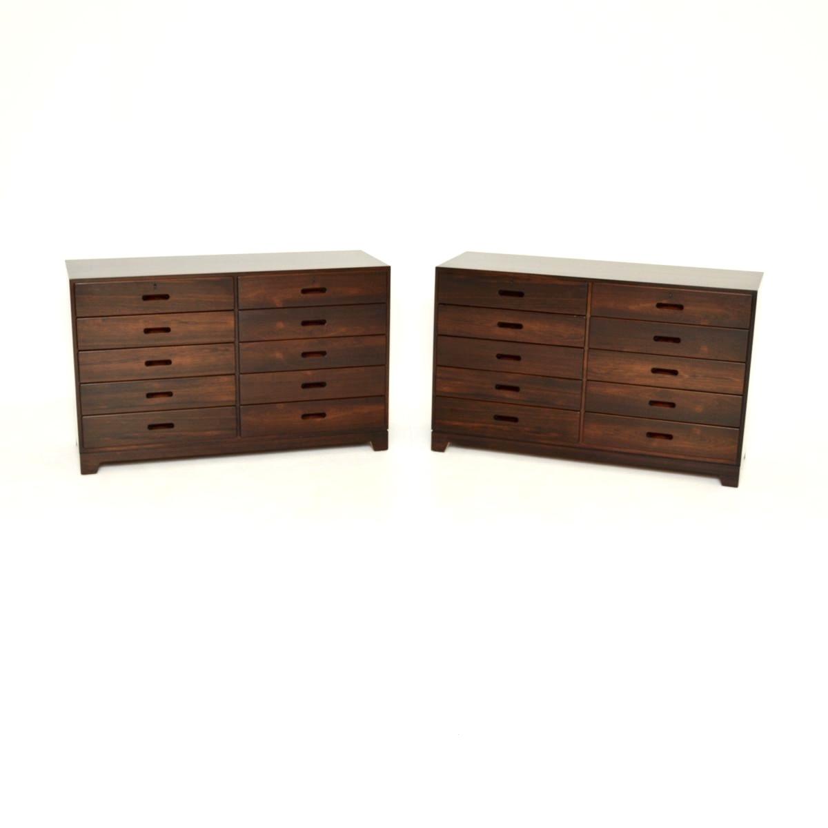 Pair of Vintage Danish Rosewood Chests by Kai Winding (1 of 10) Pair of Vintage Danish Rosewood Chests by Kai Winding (1 of 10)