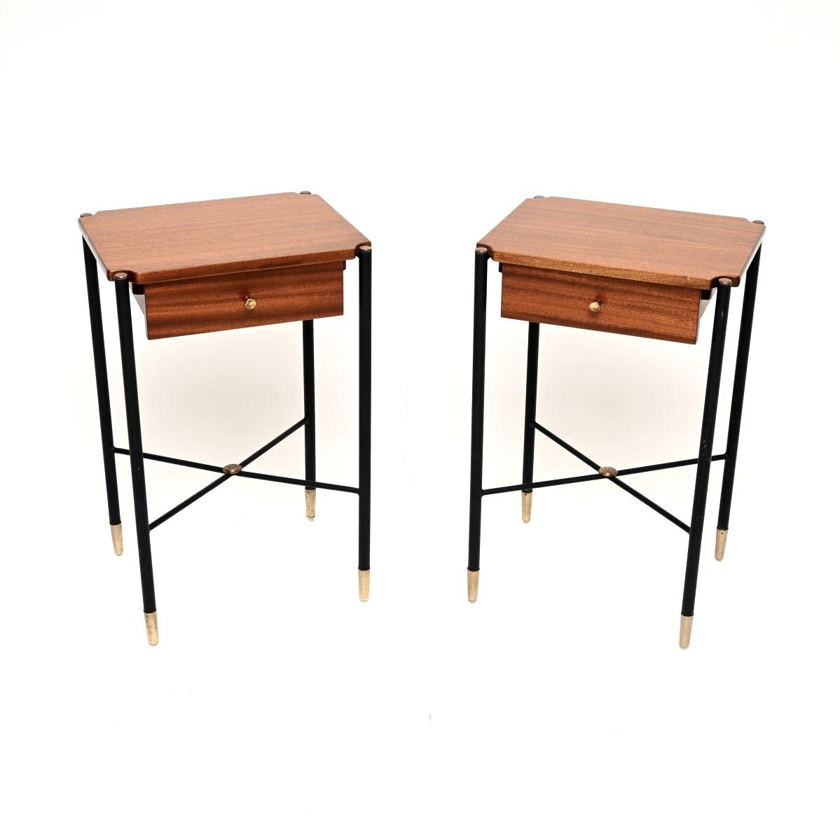 Pair of Vintage French Mahogany Side Tables (1 of 10) Pair of Vintage French Mahogany Side Tables (1 of 10)