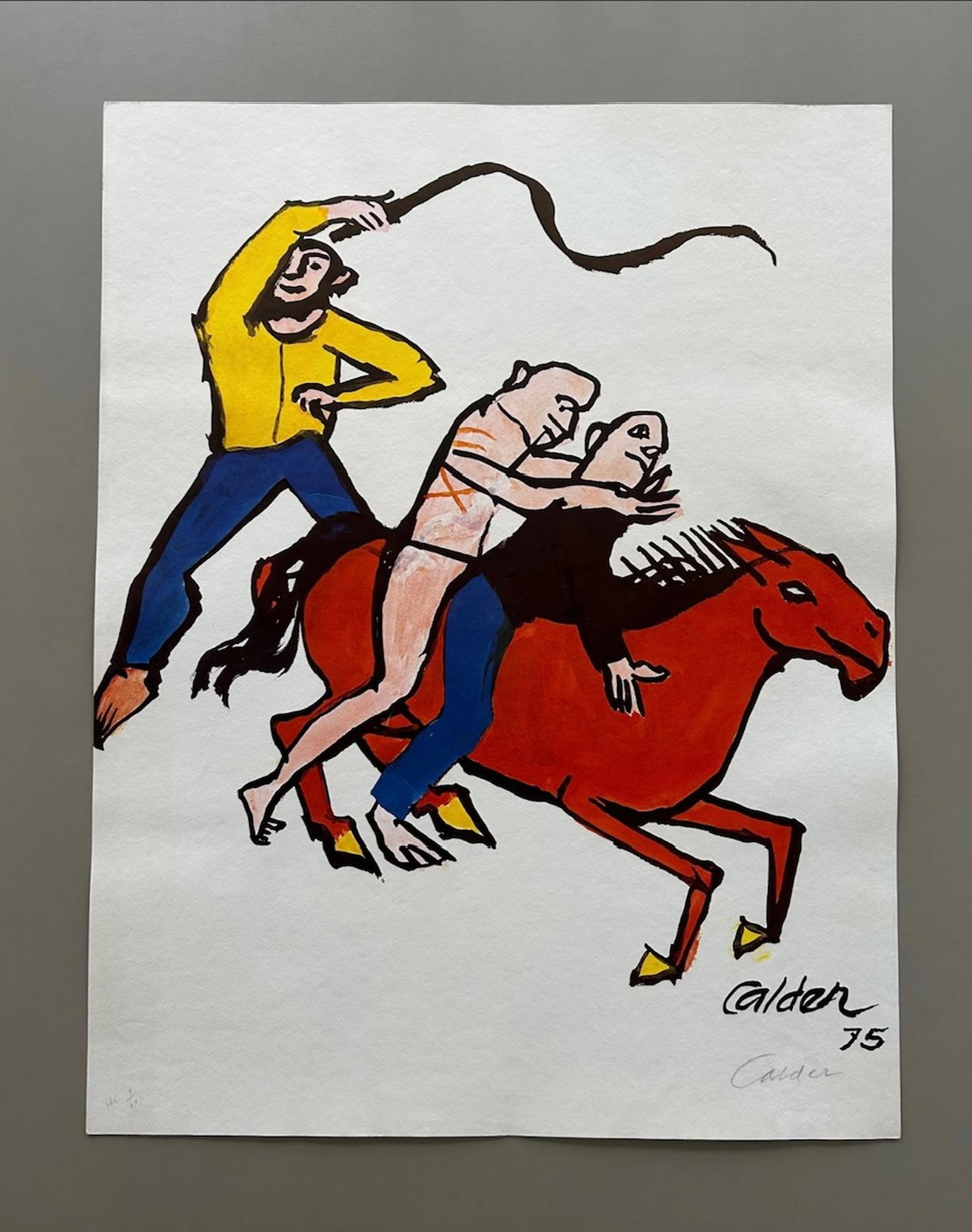 Flight from Tyranny: For Amnesty International, 1975 Alexander Calder (1 of 5)