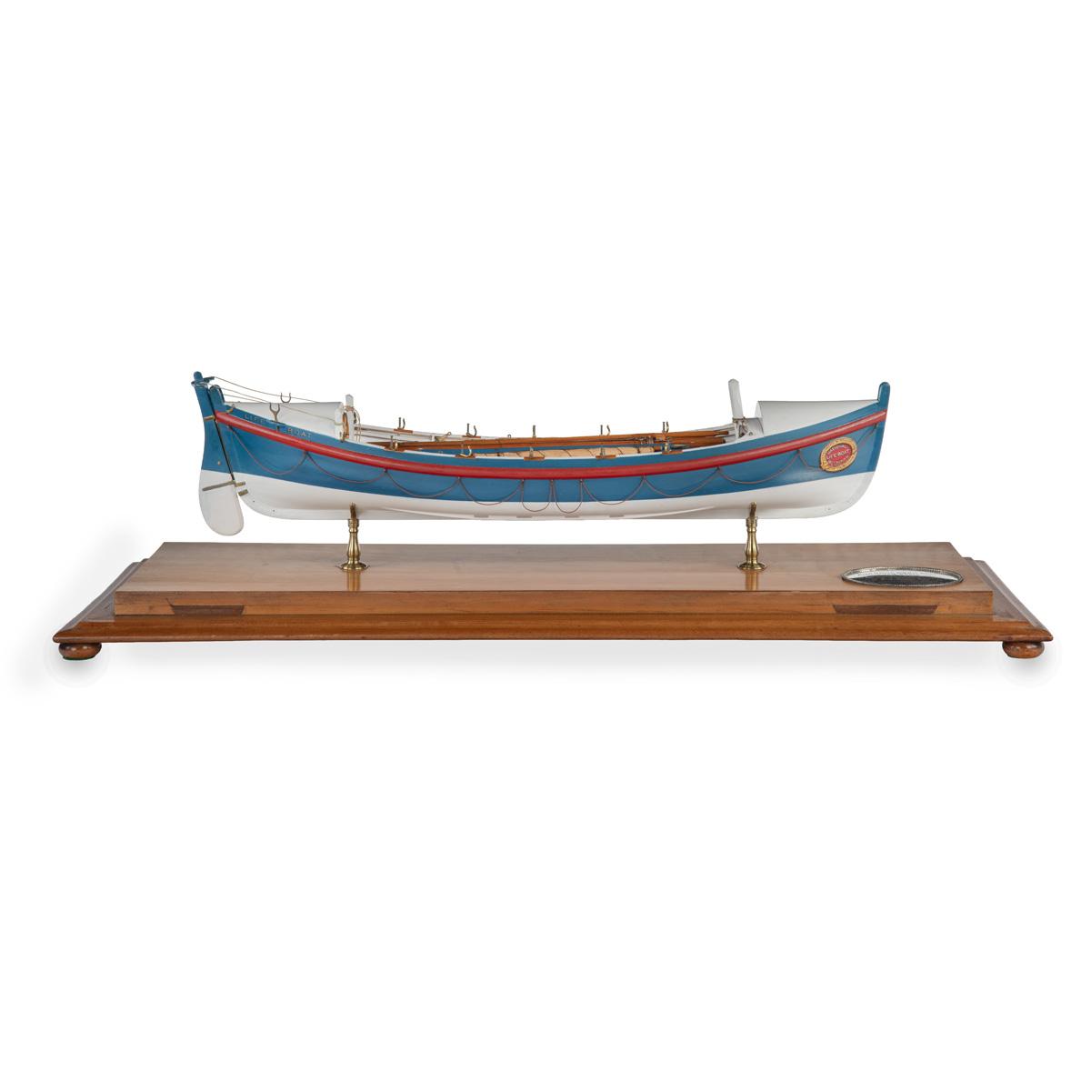 Very Fine Model of a Lifeboat Presented to F.J. Blake Esq in 1873 (1 of 11) Very Fine Model of a Lifeboat Presented to F.J. Blake Esq in 1873 (1 of 11)