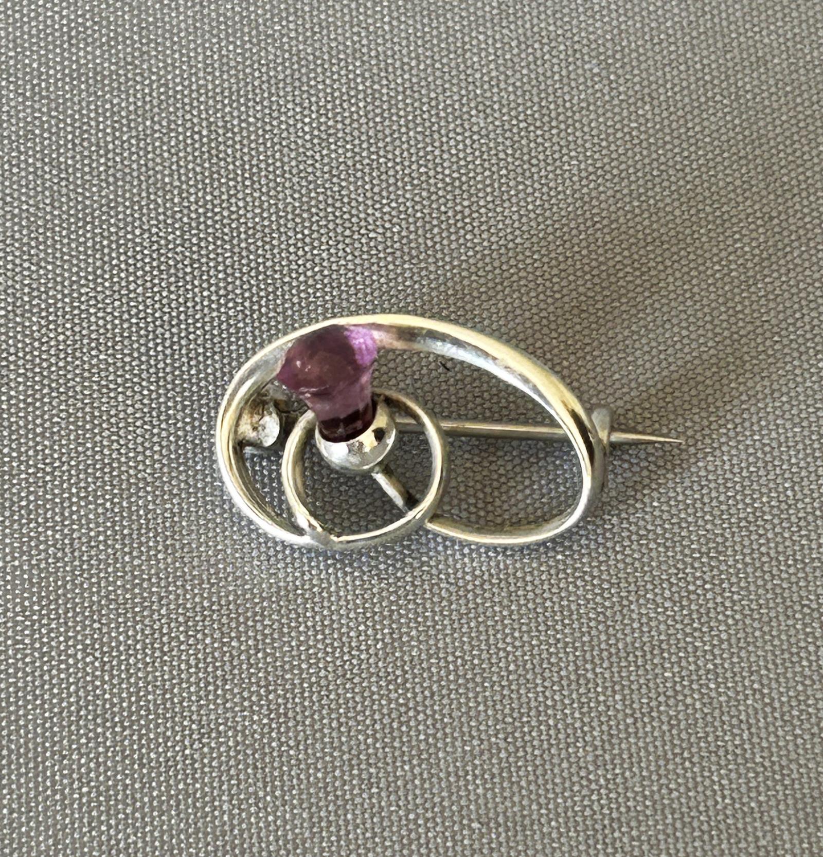 Charles Horner Chester Silver Thistle Brooch (1 of 6) Charles Horner Chester Silver Thistle Brooch (1 of 6)