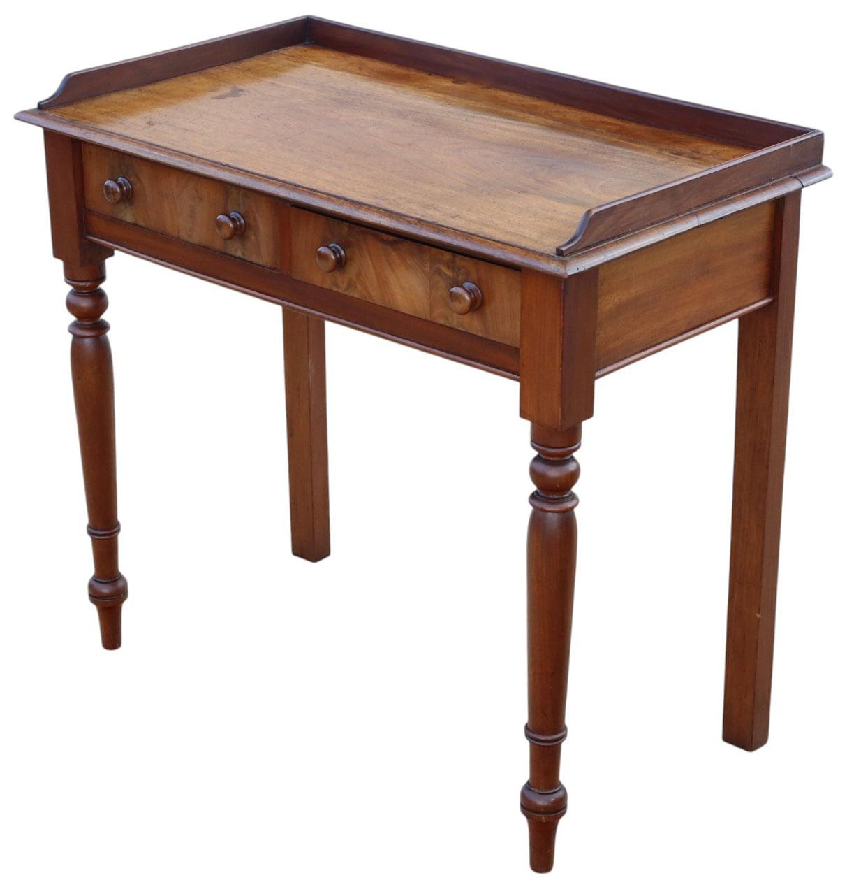 Antique Fine Quality 19th Century Mahogany Writing / Dressing Table Desk (1 of 10) Antique Fine Quality 19th Century Mahogany Writing / Dressing Table Desk (1 of 10)