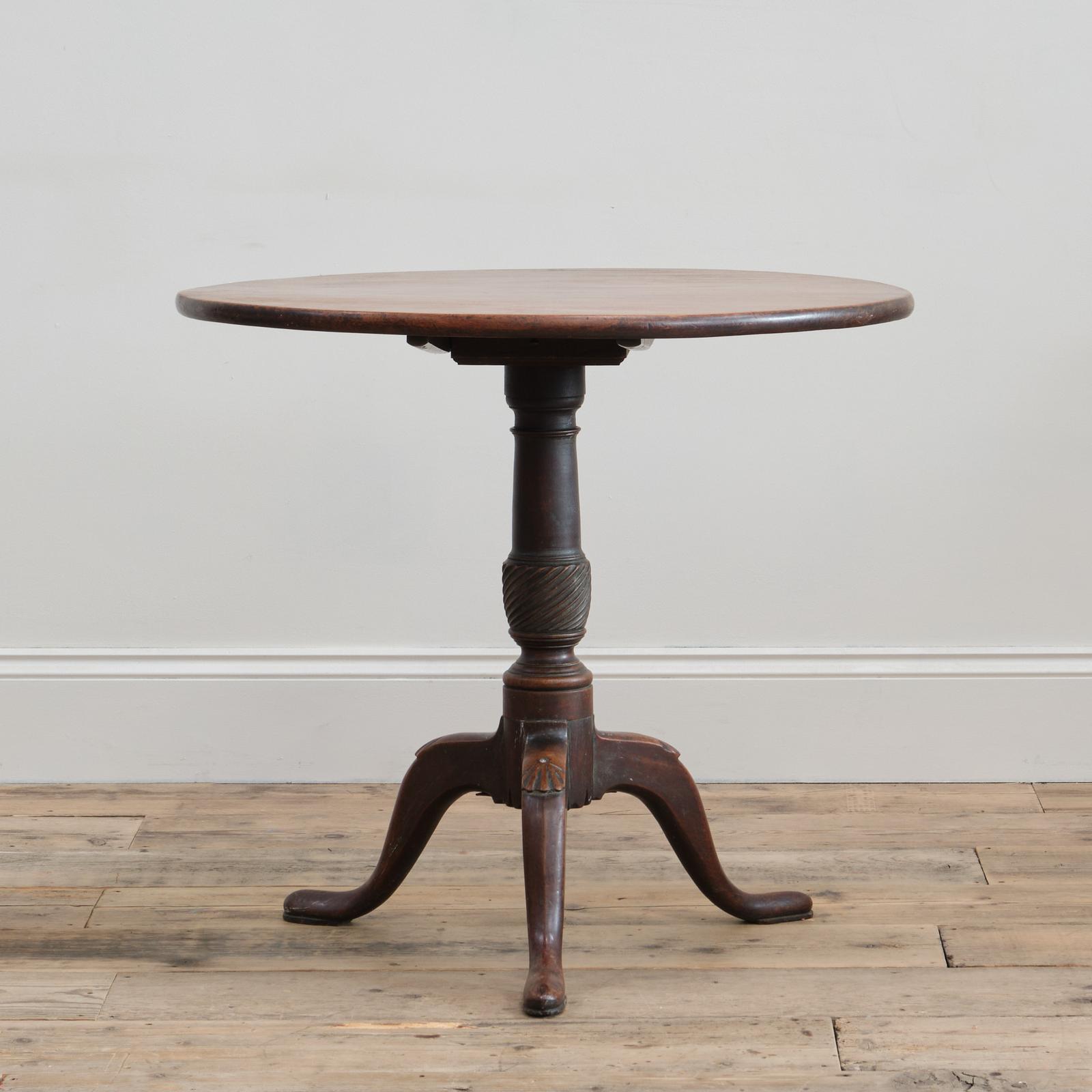 George III Mahogany Tilt Top Table (1 of 8)