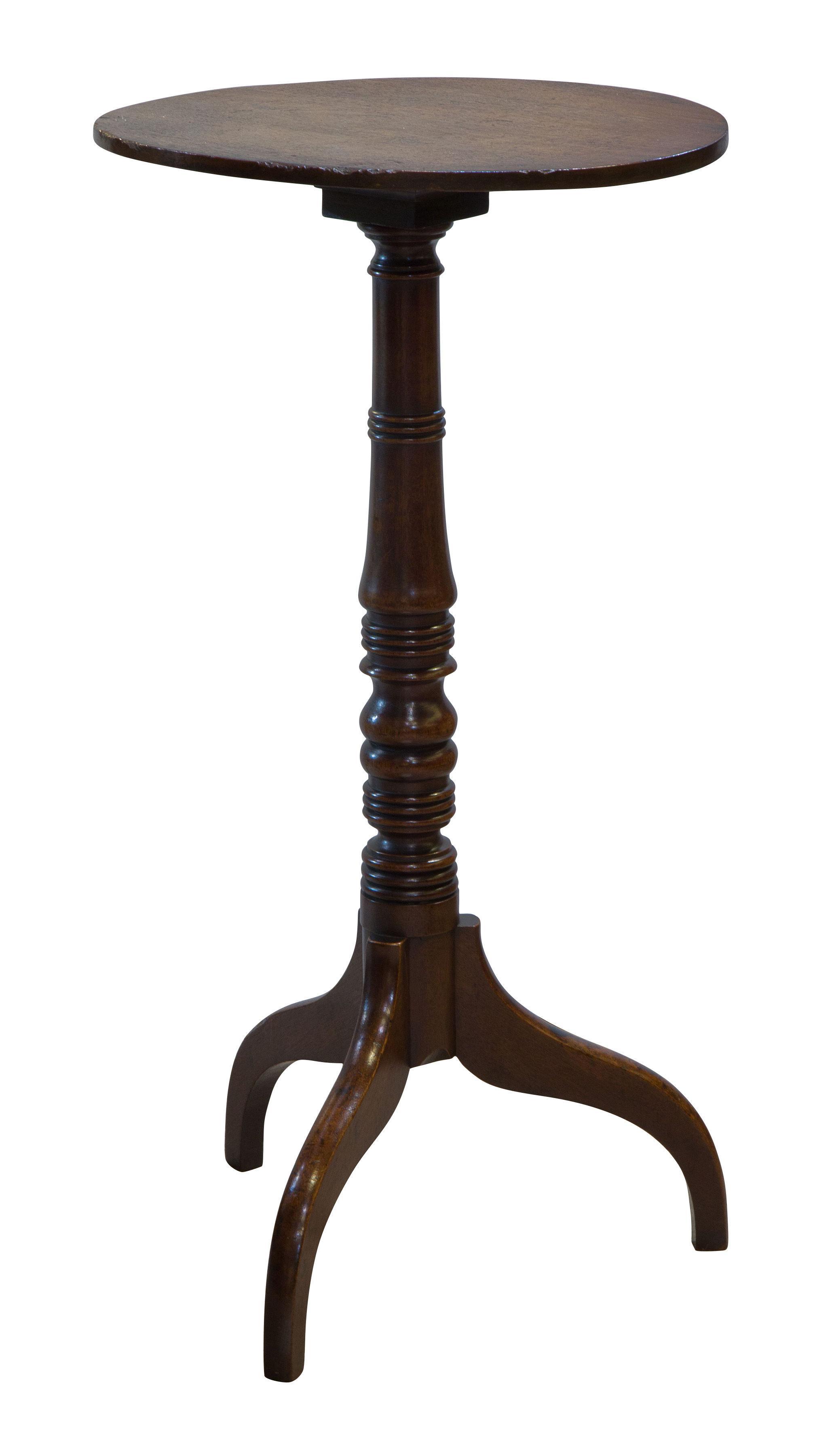 Early 19th century Mahogany Candlestand (1 of 1)