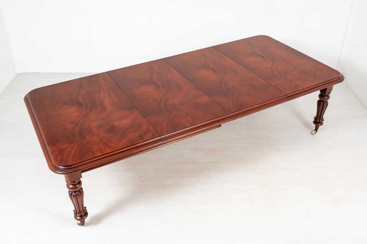 William IV Mahogany 2 Leaf Extending Dining Table (1 of 6) William IV Mahogany 2 Leaf Extending Dining Table (1 of 6)